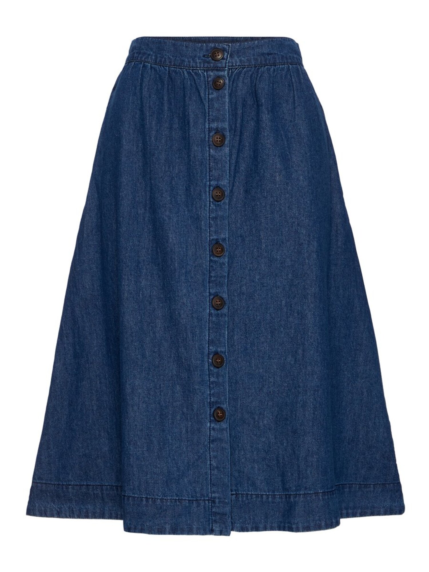 Vero Moda Dames Rok Flavia Blauw Denim vero moda kopen in de aanbieding