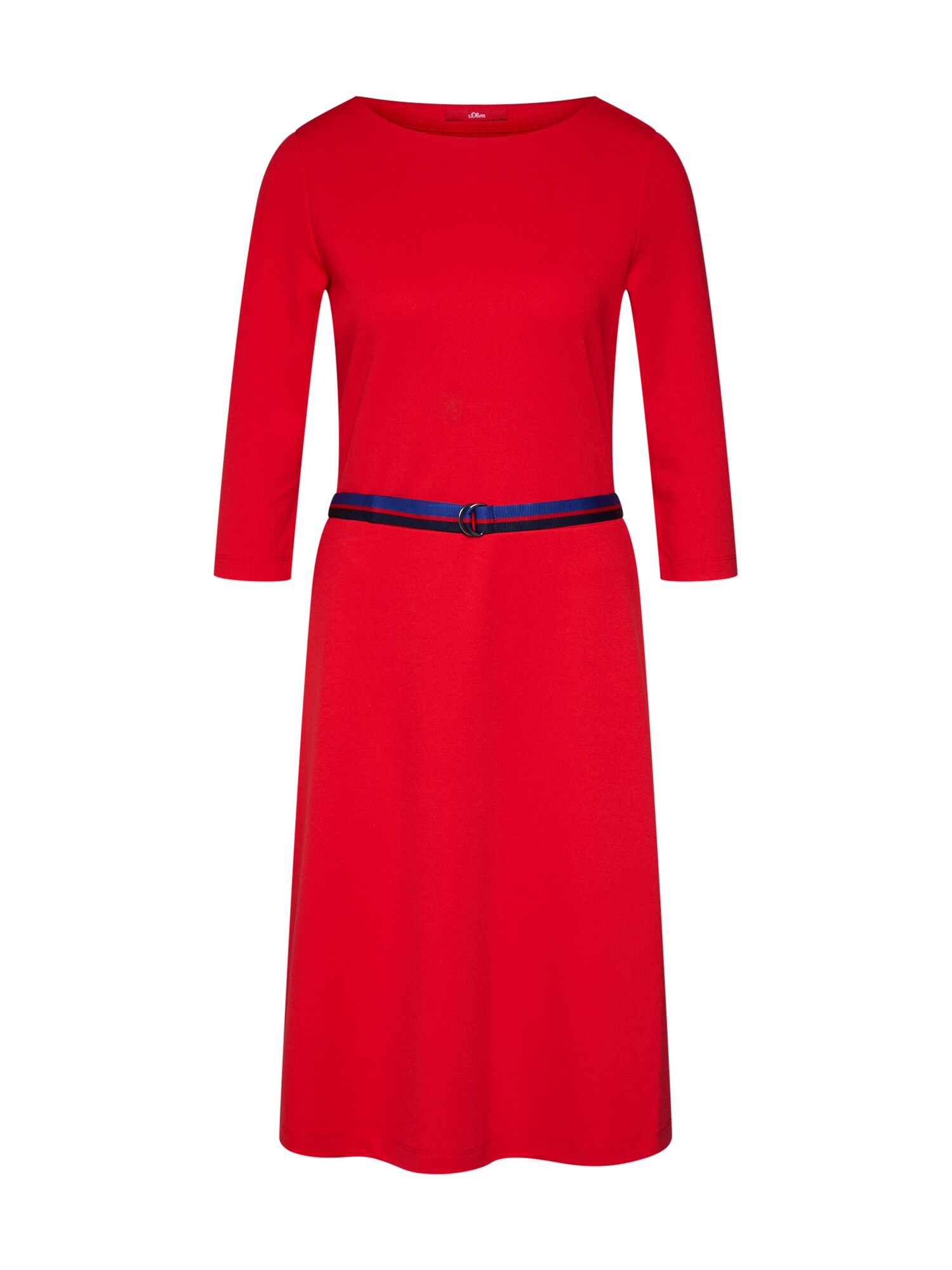 Soliver Red Label Dames Jurk Rood soliver red label kopen in de aanbieding