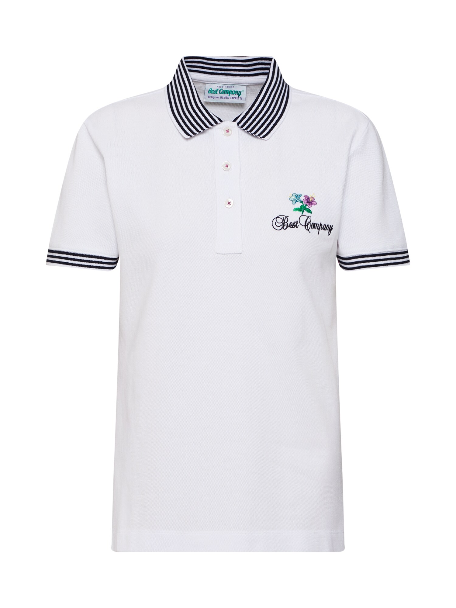 Best Company Dames Shirt Gemengde Kleuren Wit best company kopen in de aanbieding