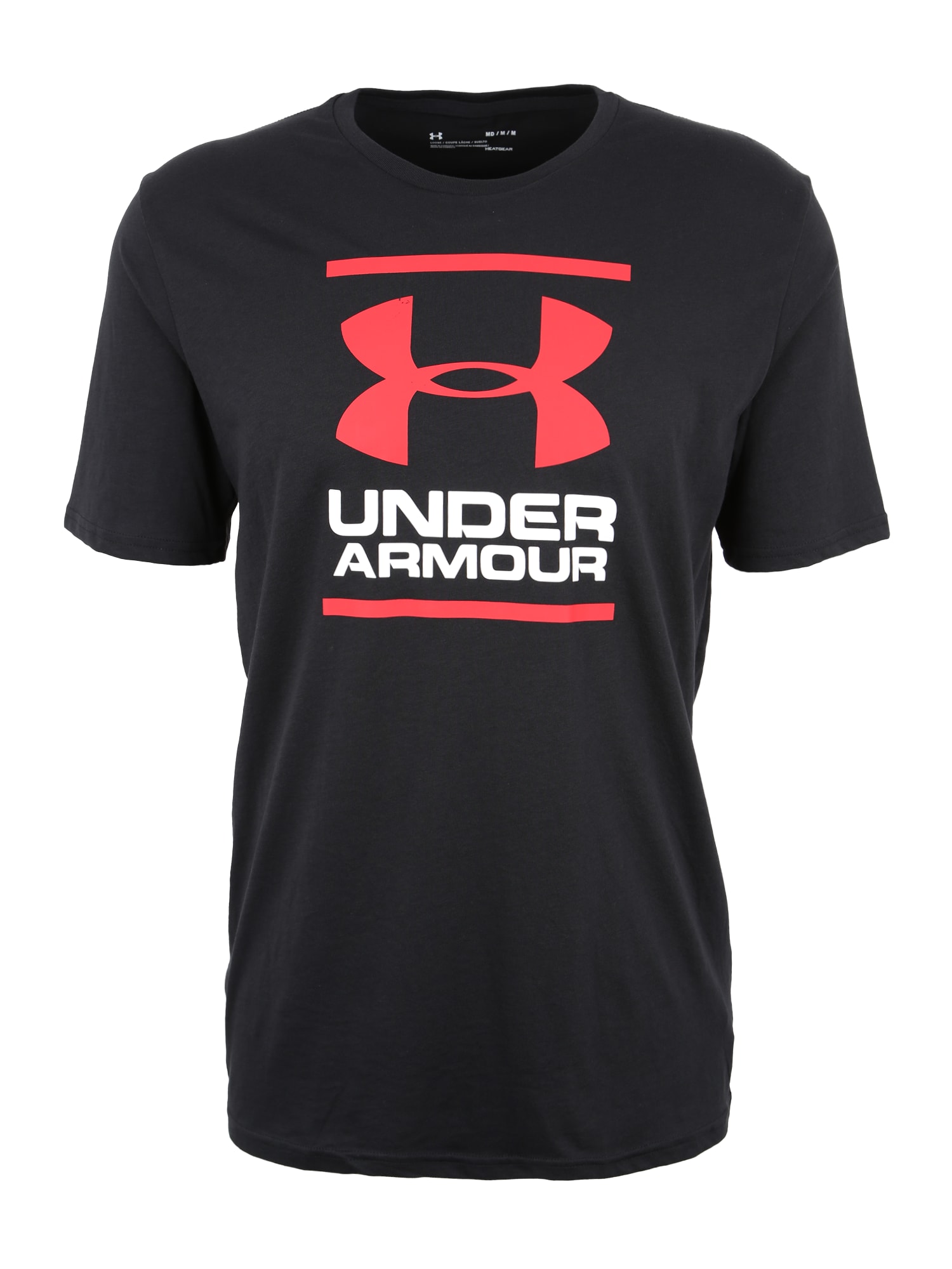 UNDER ARMOUR Функционална тениска 'GL Foundation'  светлочервено / черно / бяло
