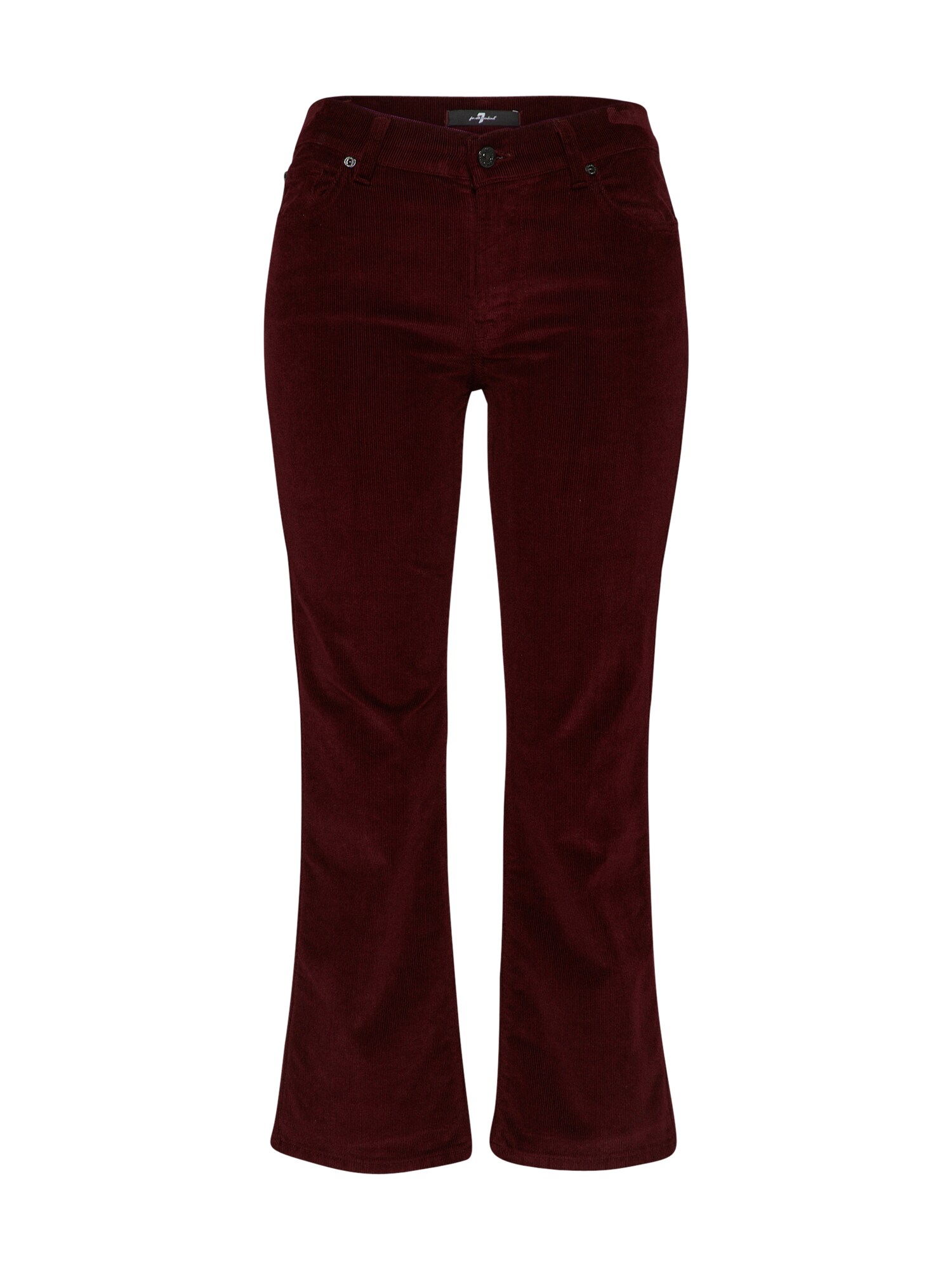 7 for all mankind Kelnės 'CROPPED BOOT'  vyšninė spalva