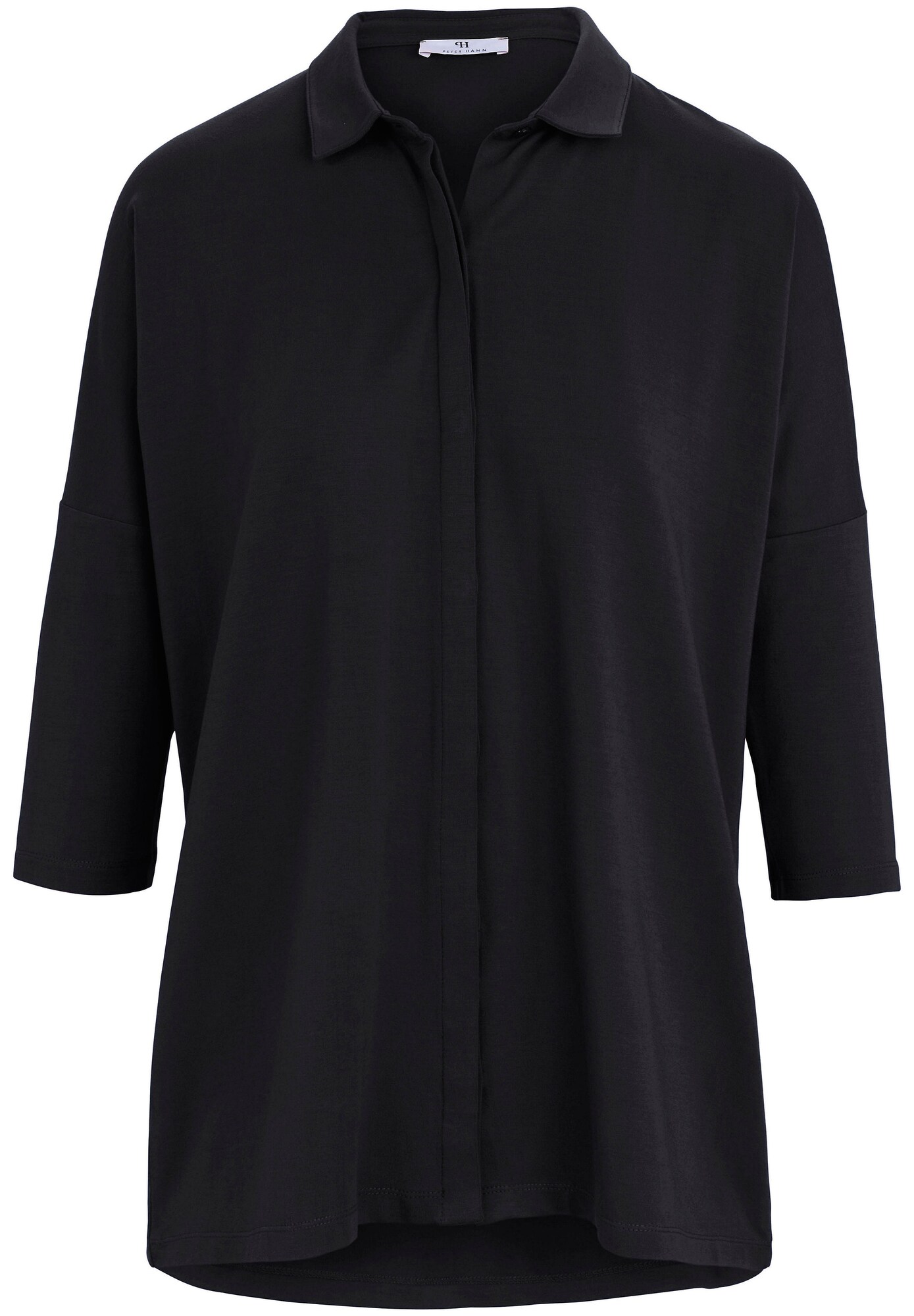 Peter Hahn Dames Blouse Zwart peter hahn kopen in de aanbieding