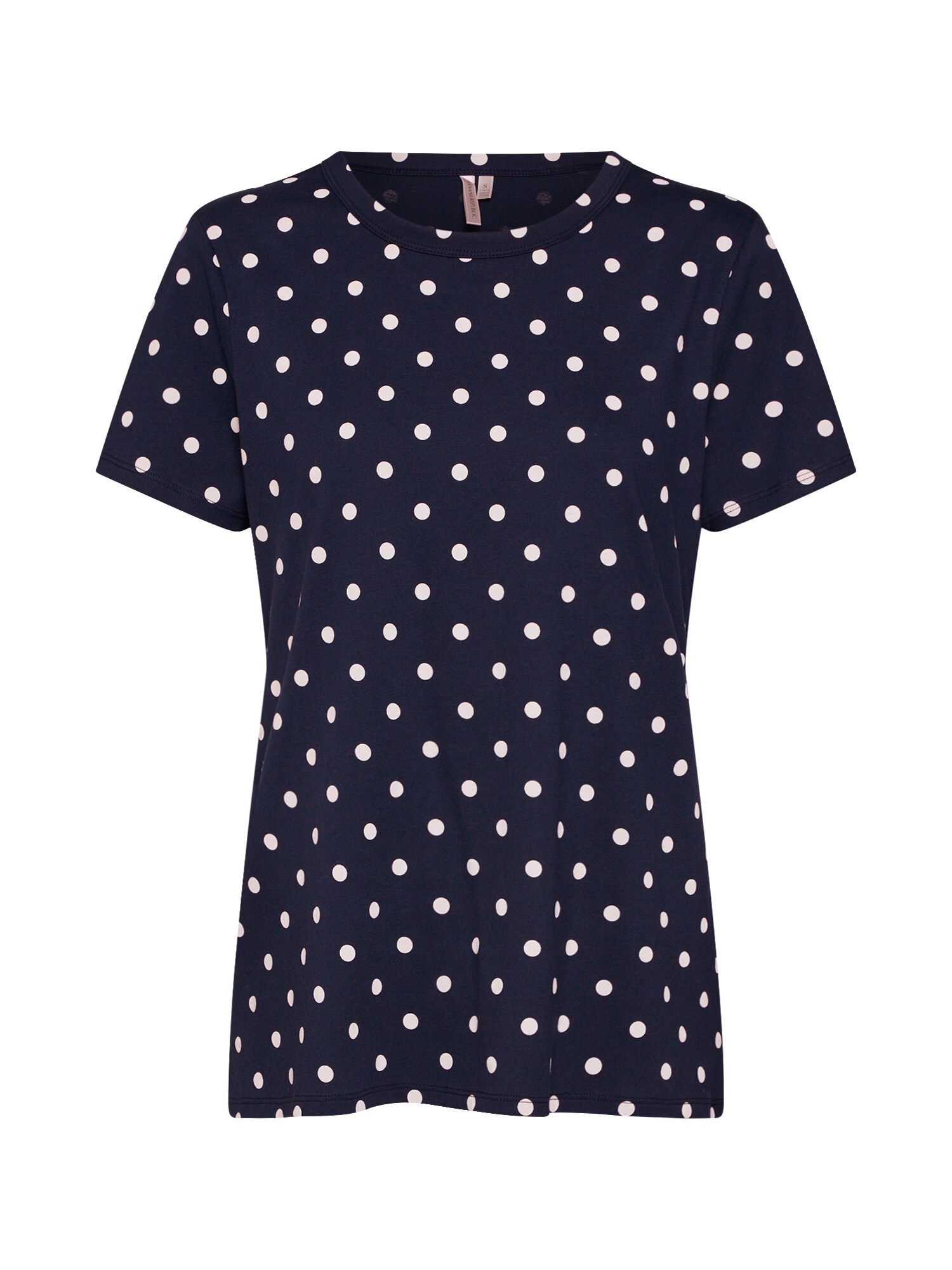 Banana Republic Dames Shirt Crew Supima Polka Dots Navy Wit banana republic kopen in de aanbieding