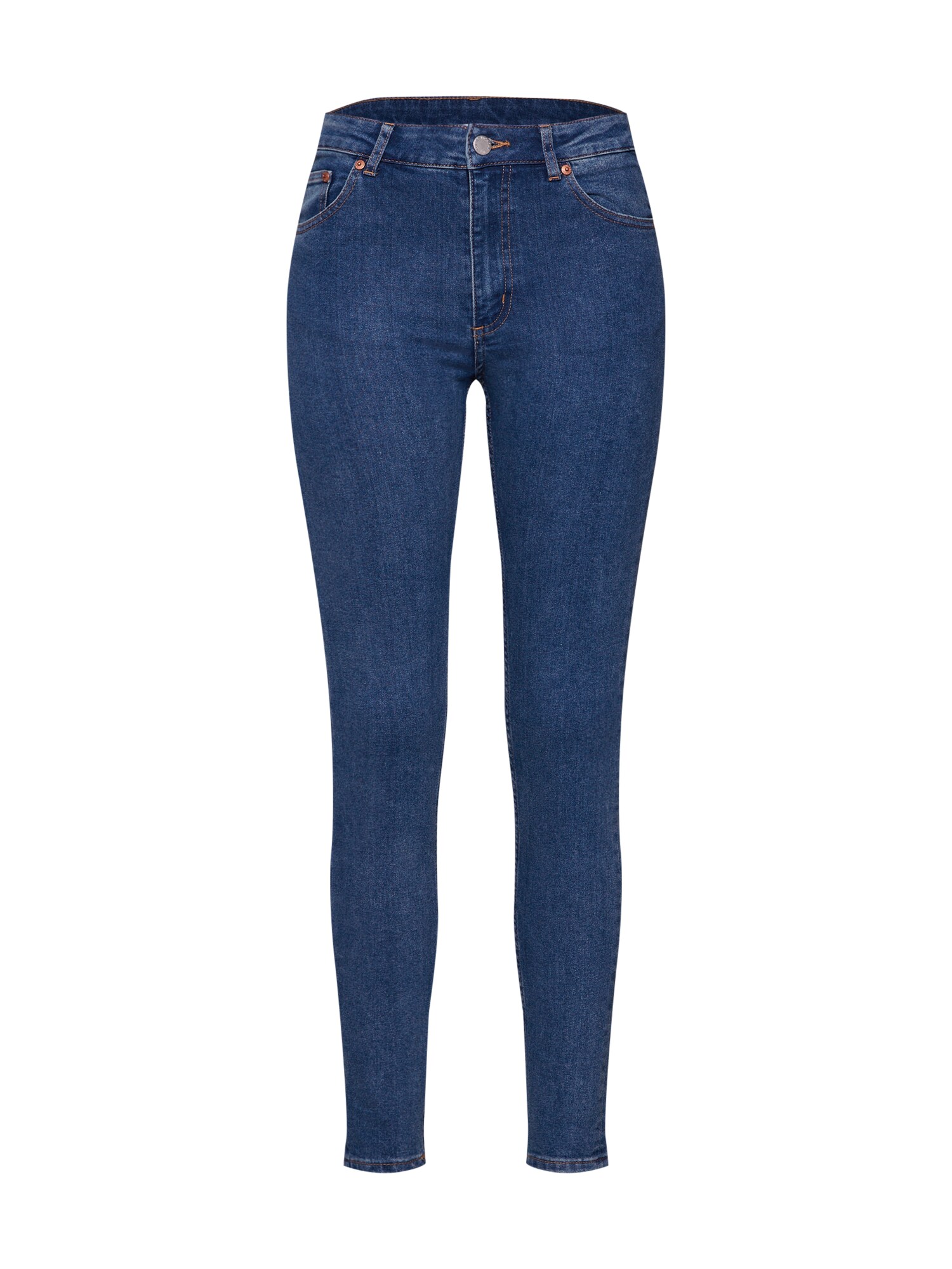 Cheap Monday Dames Jeans High Skin Blauw Denim cheap monday kopen in de aanbieding