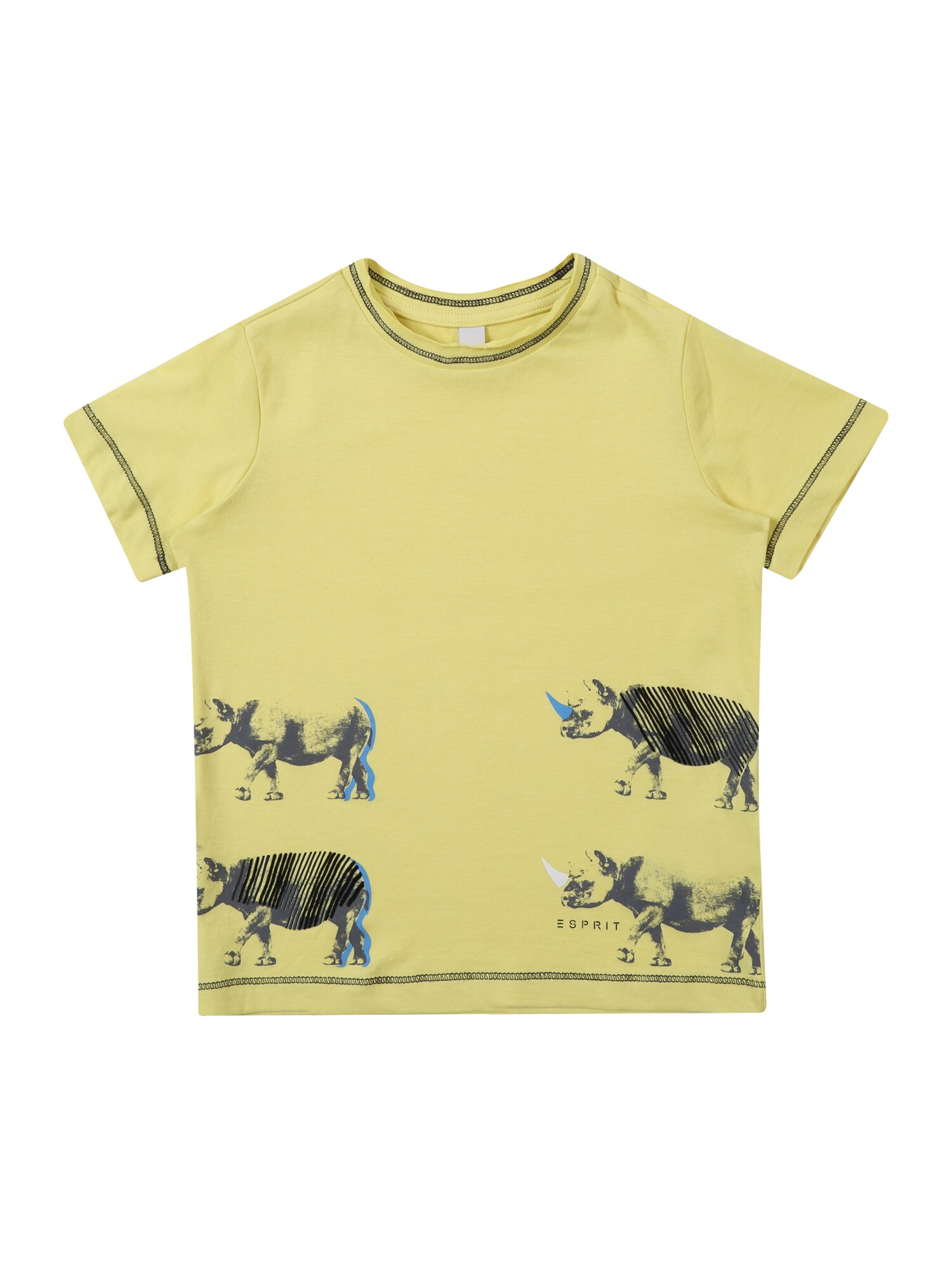 Esprit Jongens Shirt Geel Pasteelgeel esprit kopen in de aanbieding