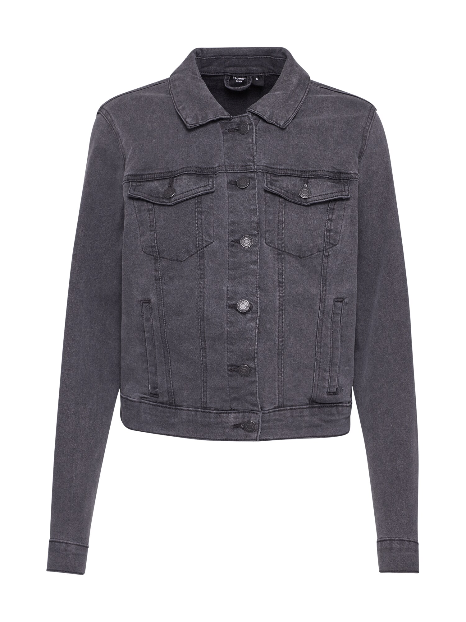 VERO MODA Demisezoninė striukė  pilka