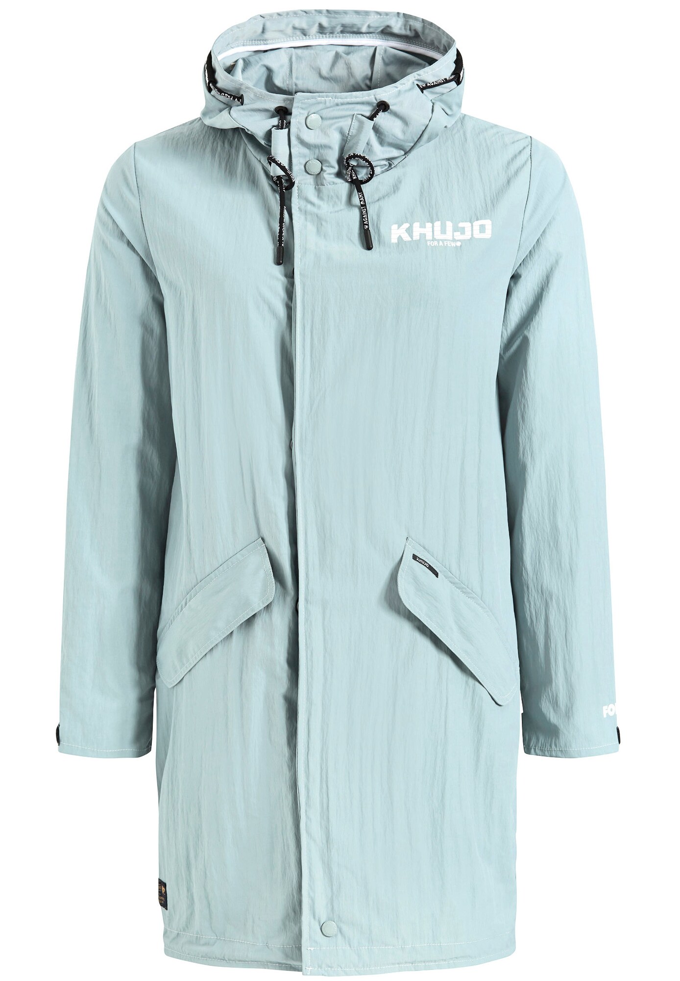 Khujo Dames Tussenparka Annklea Pastelblauw khujo kopen in de aanbieding