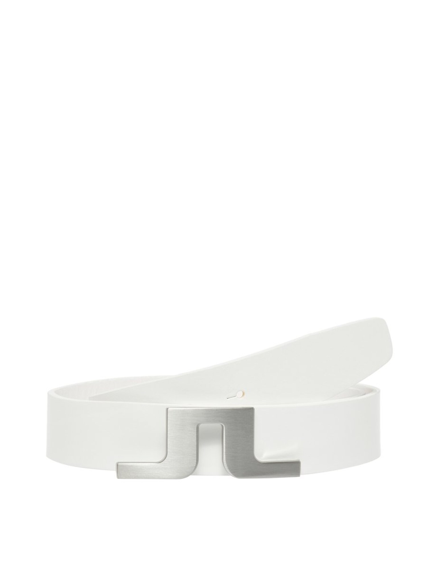 Jlindeberg Heren Sportriem Bridger Weisser Zilver Wit jlindeberg kopen in de aanbieding