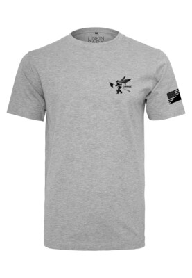 Mister Tee Camiseta 'Linkin Park'  gris moteado / negro