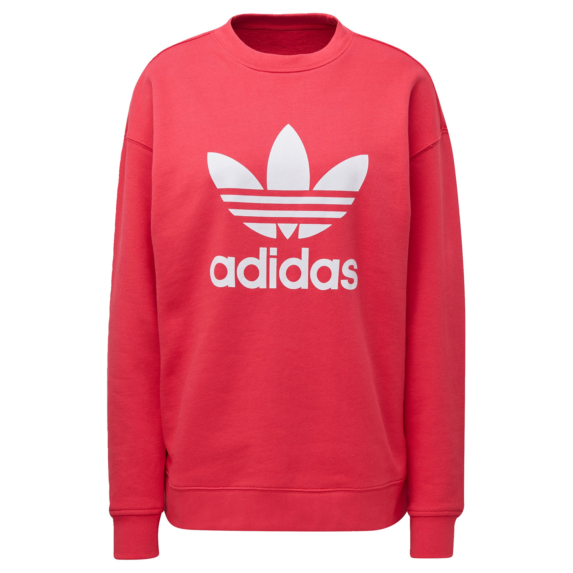 ADIDAS ORIGINALS Megztinis be užsegimo 'Trefoil'  balta / pitajų spalva