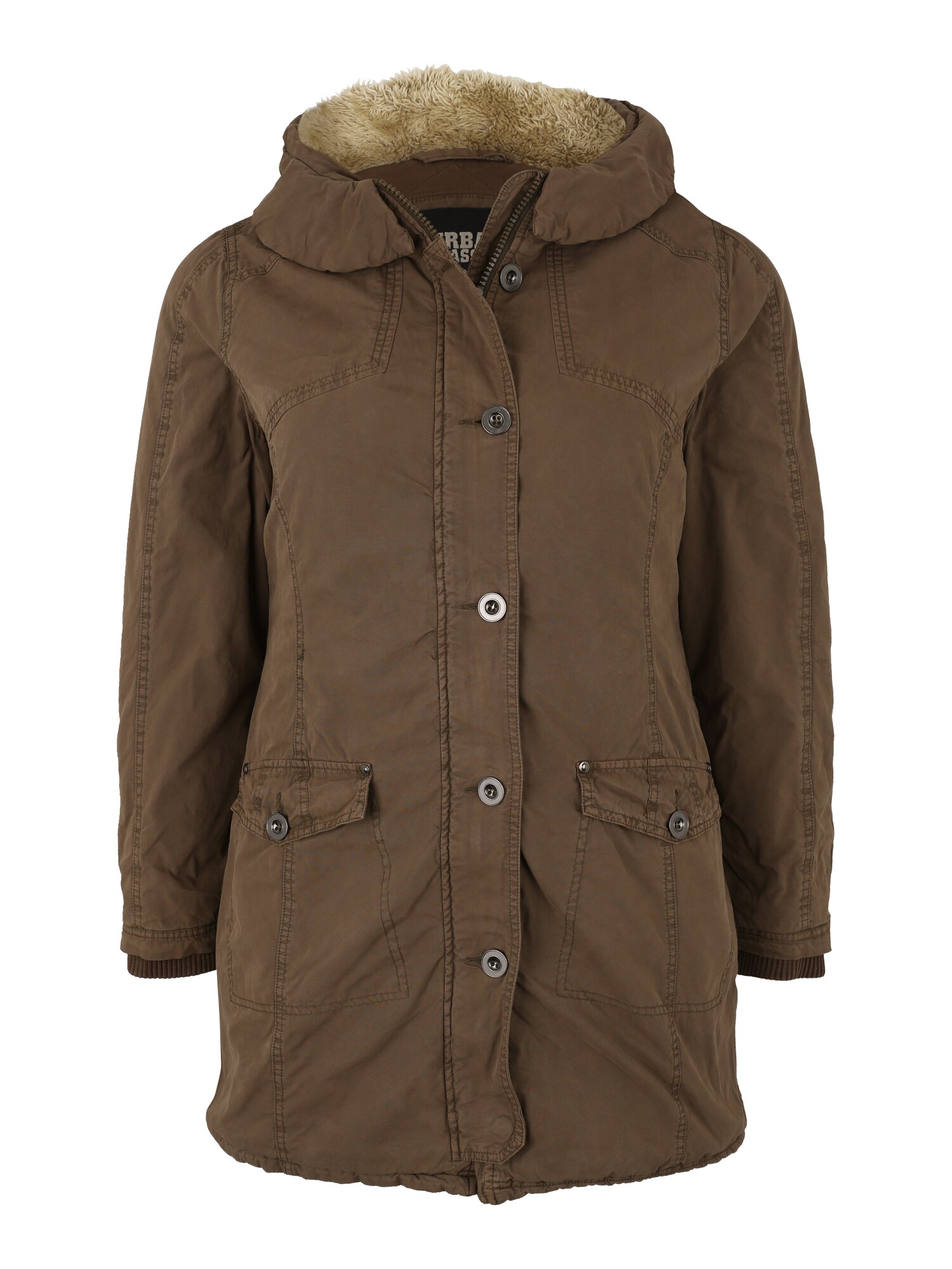 Urban Classics Téli parka  olíva akciós termékkép 1
