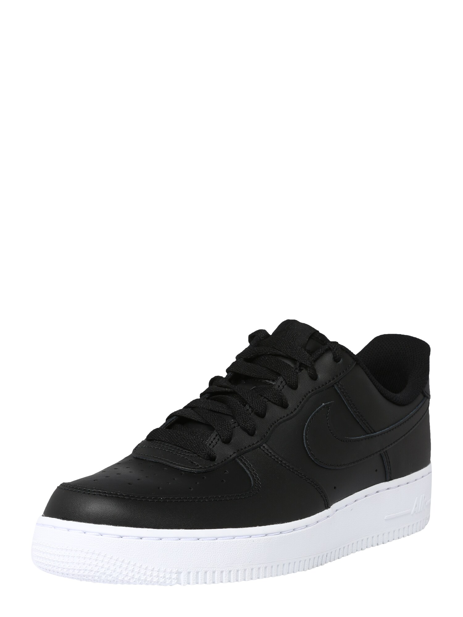 Nike Sportswear Heren Sneakers Laag Air Force 1 Zwart Wit nike kopen in de aanbieding