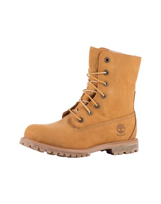 TIMBERLAND Botines con cordones 'Authentics'  cognac