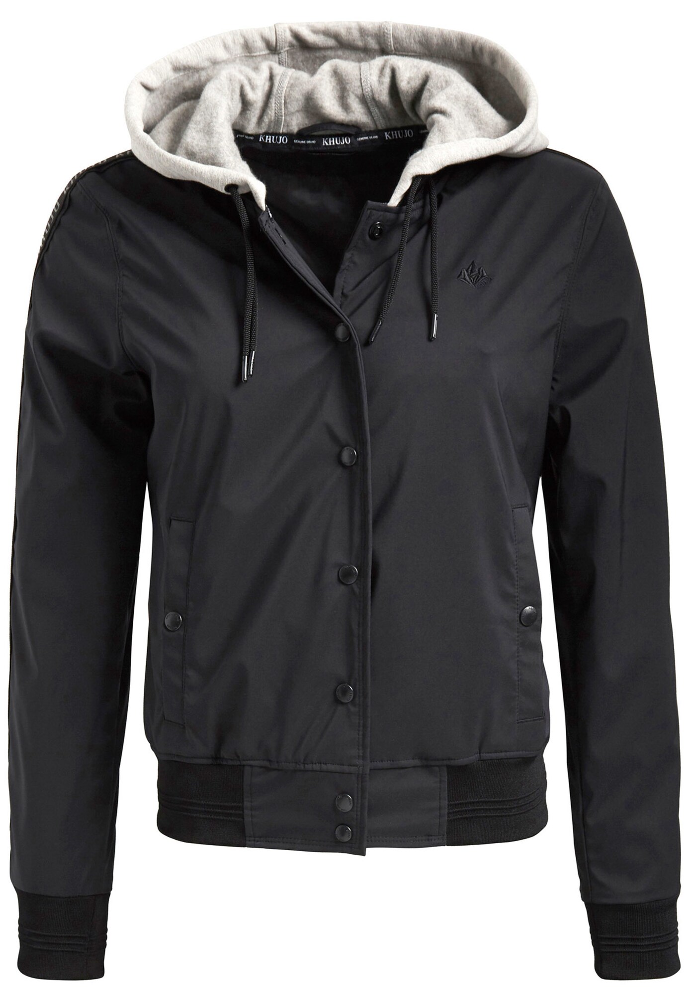 Khujo Dames Tussenjas Eslem Zwart khujo kopen in de aanbieding