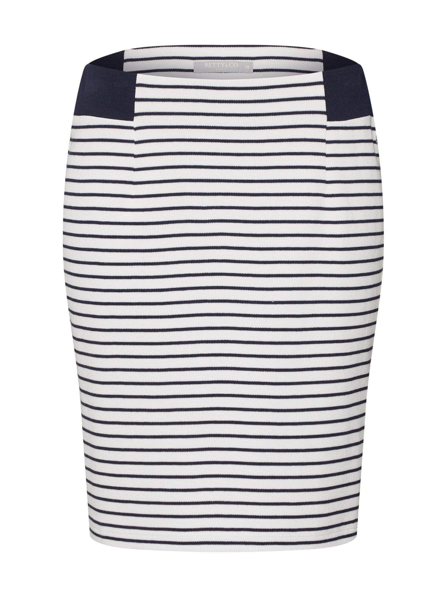 Betty Co Dames Rok Blauw Marine Wit betty co kopen in de aanbieding