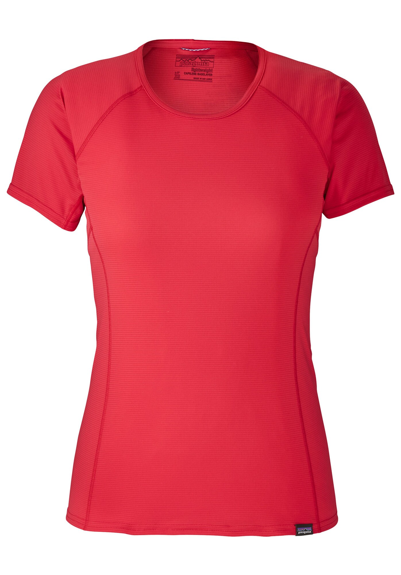 Patagonia Dames Functioneel Shirt Rood patagonia kopen in de aanbieding