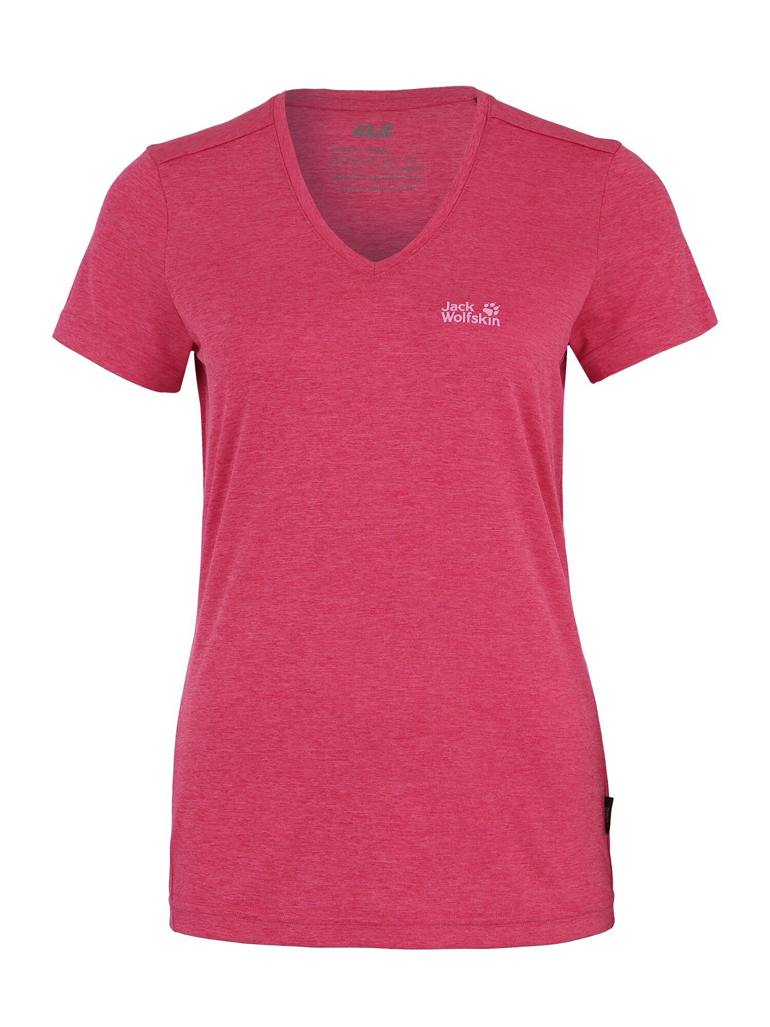 Jack Wolfskin Dames Functioneel Shirt Crosstrail Pink jack wolfskin kopen in de aanbieding