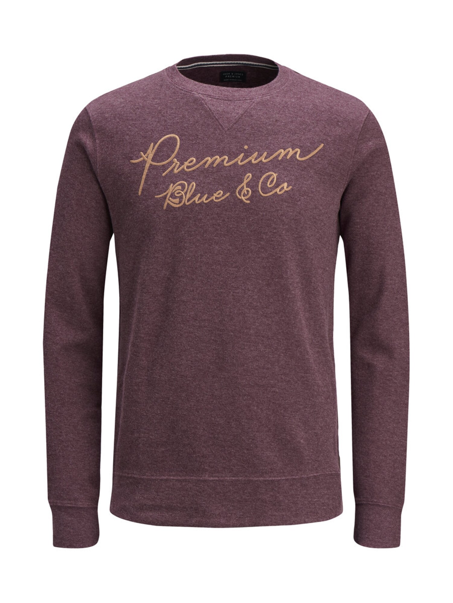 Jack And Jones Heren Sweatshirt Roodviolet jack and jones kopen in de aanbieding