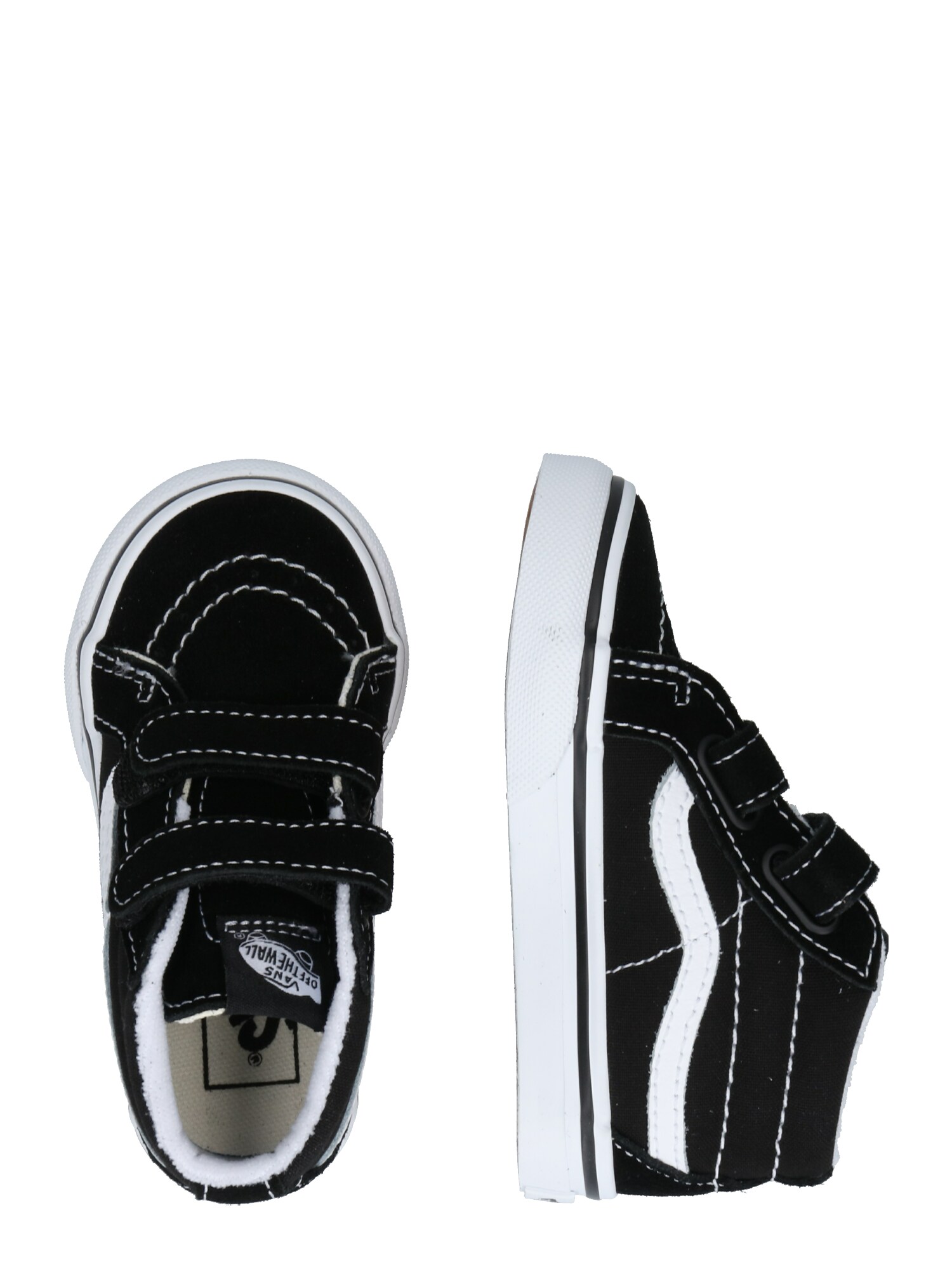 VANS Sportcipő 'SK8-Mid'  fekete / fehér termék 2. képe