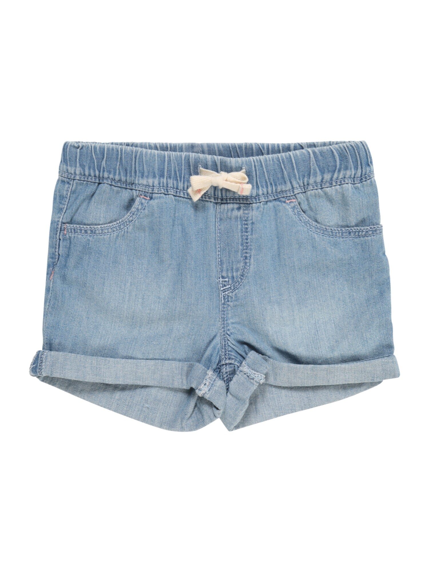 Gap Meisjes Jeans Sh Lt Po Shrt Blauw Denim gap kopen in de aanbieding