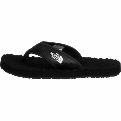 THE NORTH FACE Sandalias de dedo  negro / blanco
