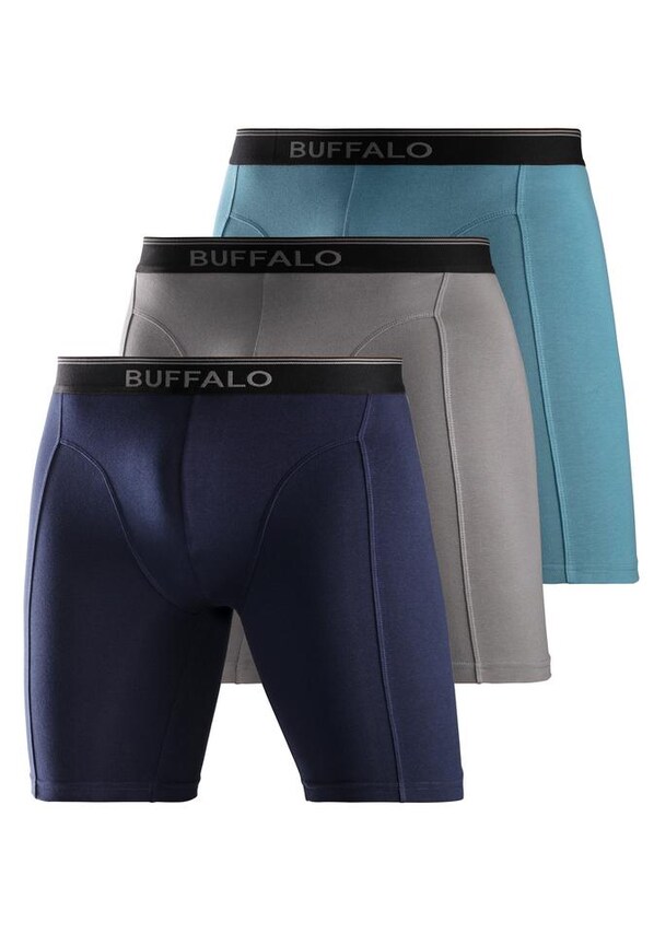 BUFFALO, Boxeralsók, kék, 5 kép a 6 közül
