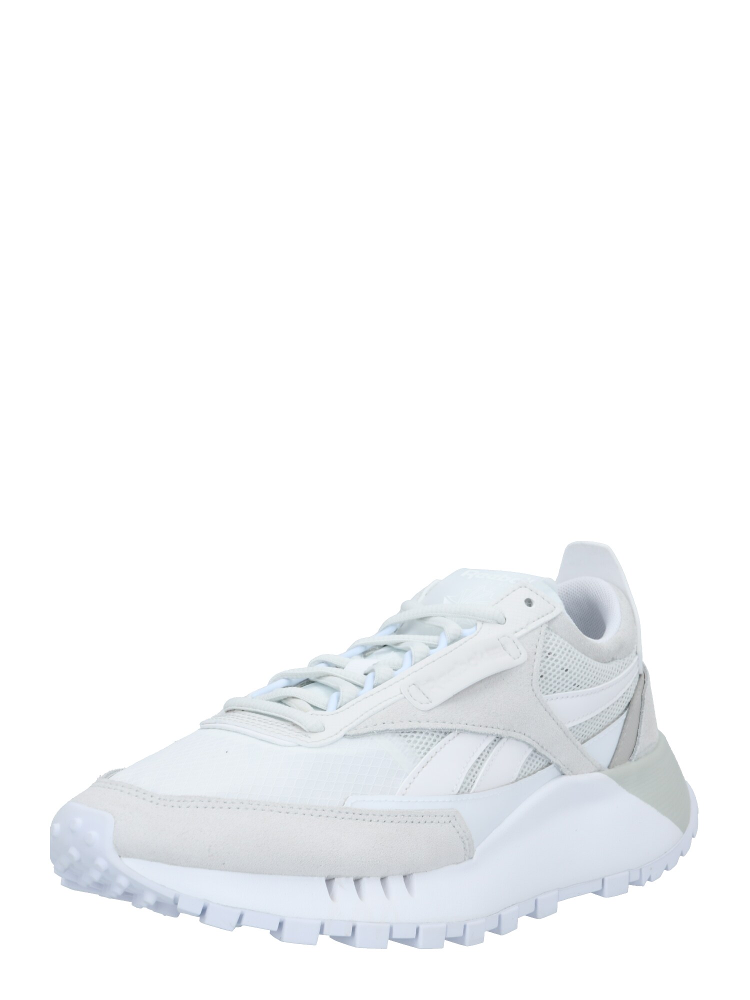 Reebok Classic Sportbačiai be auliuko 'CL LEGACY'  pilka / balta