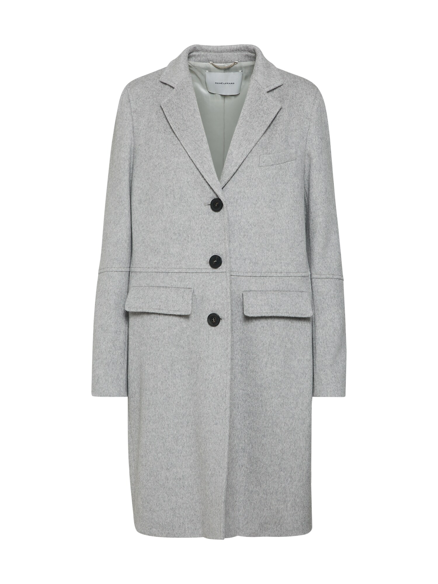 Rene Lezard Dames Tussenmantel M020A Grijs rene lezard kopen in de aanbieding