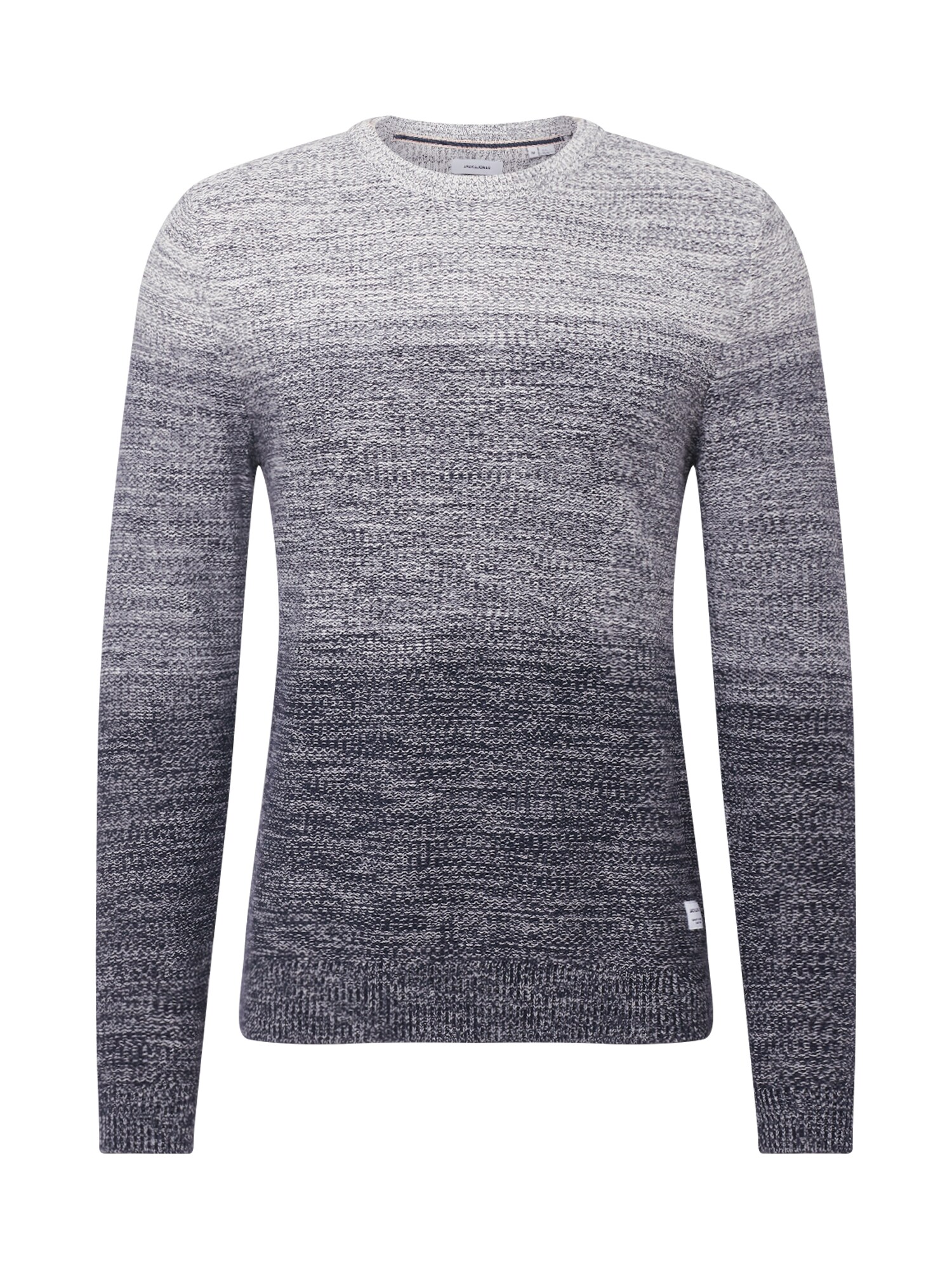 JACK & JONES Megztinis 'Graham'  šviesiai pilka / nakties mėlyna