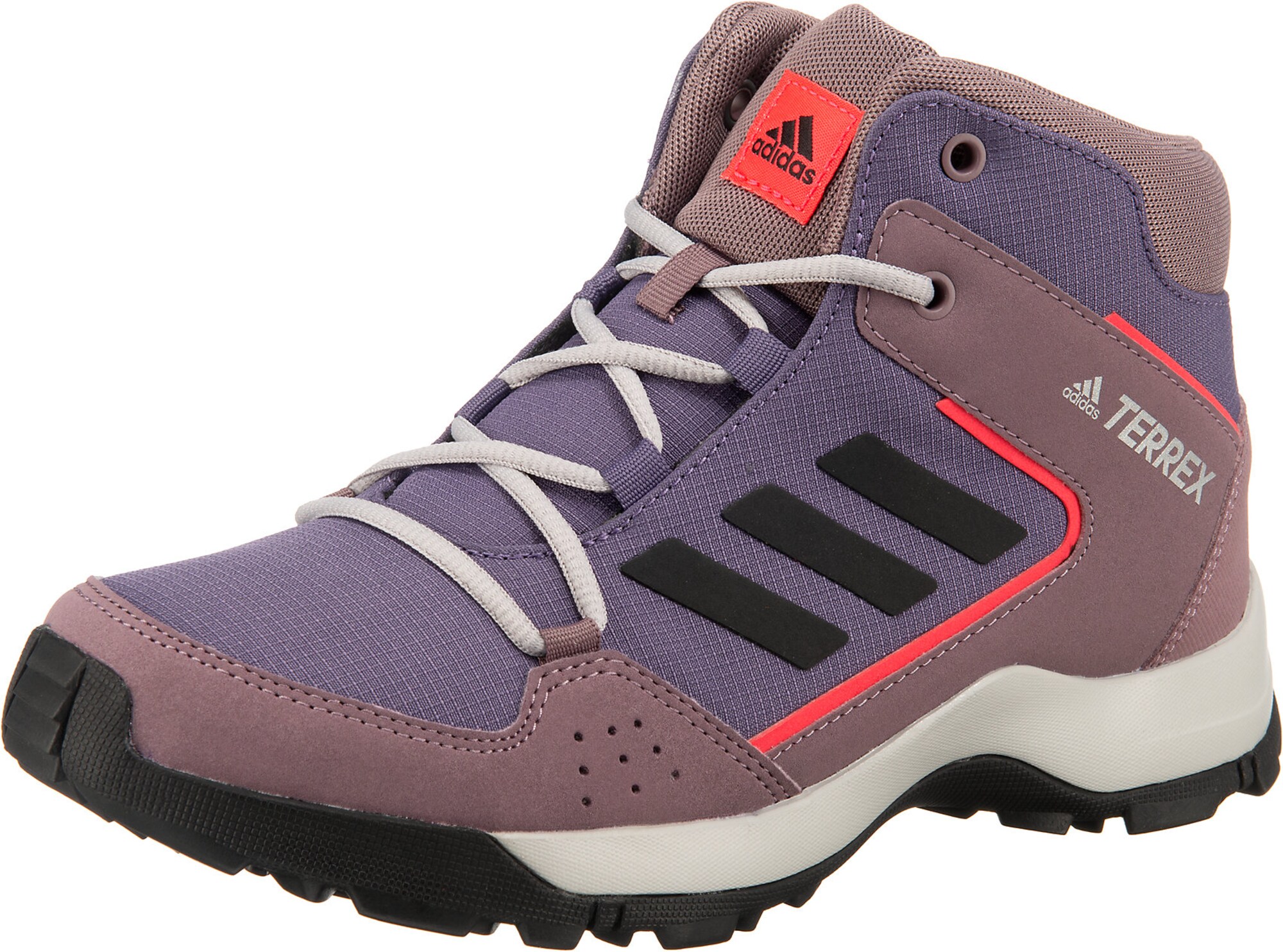 ADIDAS PERFORMANCE Auliniai batai 'Terrex'  tamsiai violetinė / neoninė rožinė / pastelinė violetinė
