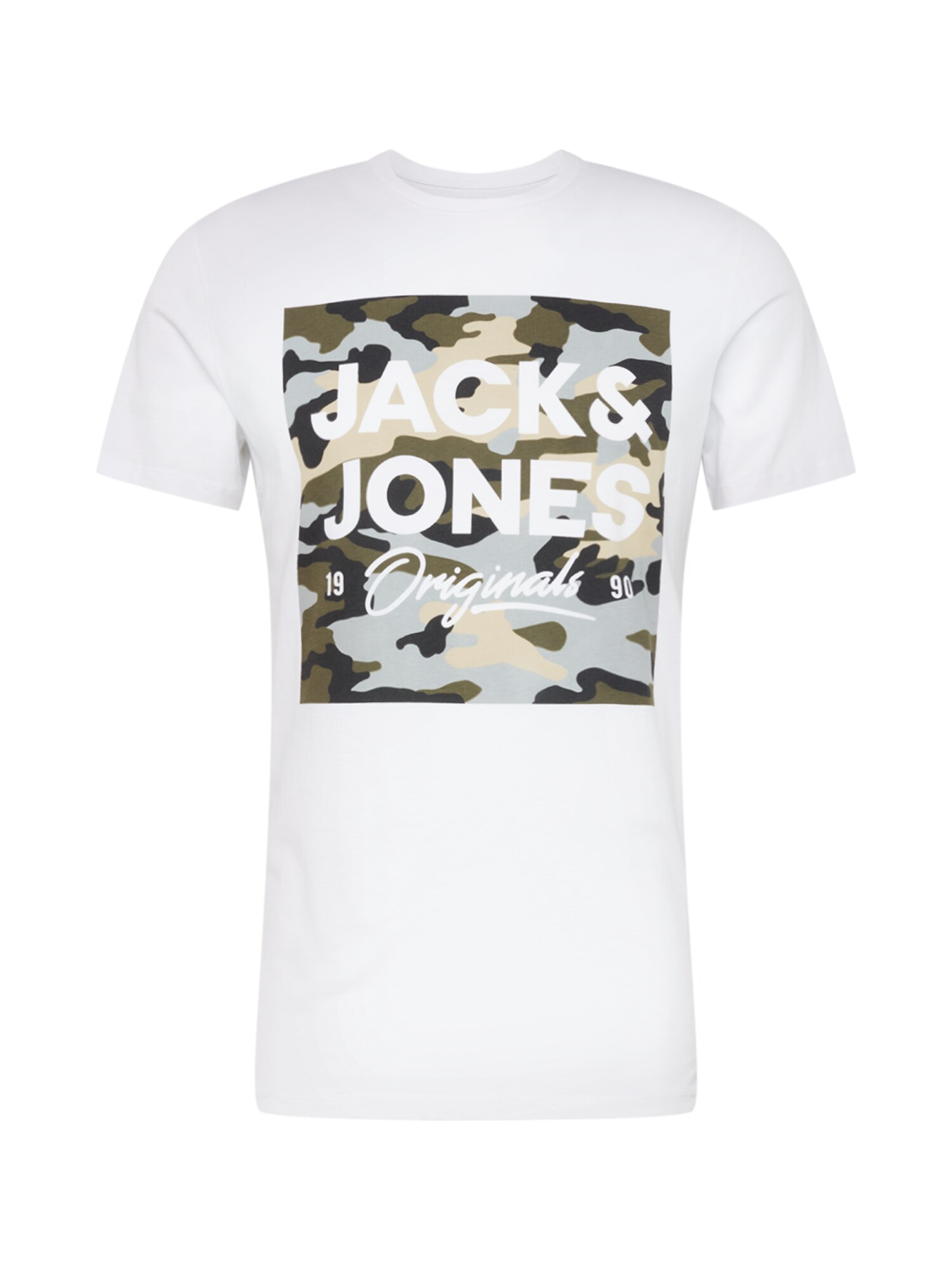 JACK & JONES Shirt mischfarben / weiß