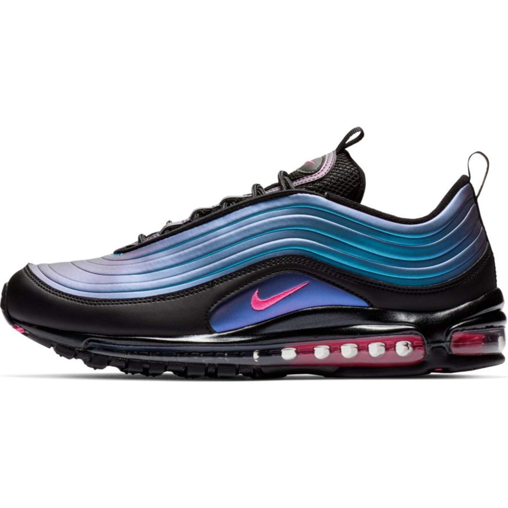 Nike Sportswear Heren Sneakers Laag Air Max 97 Lx Blauw Pink Zwart nike kopen in de aanbieding