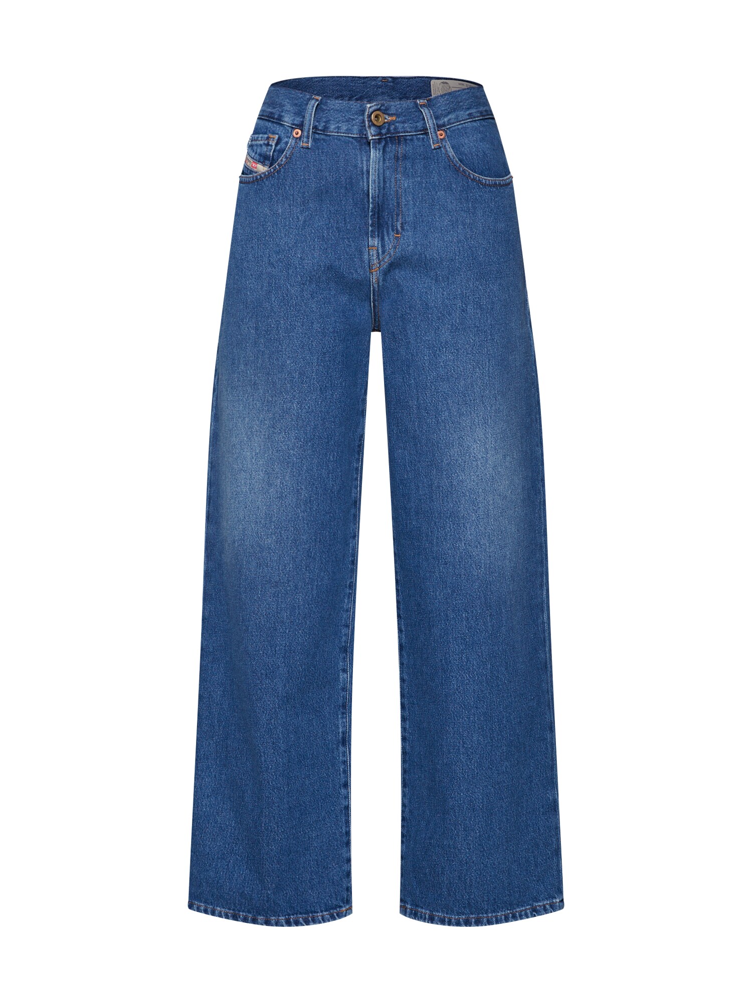 Diesel Dames Jeans Blauw Denim diesel kopen in de aanbieding