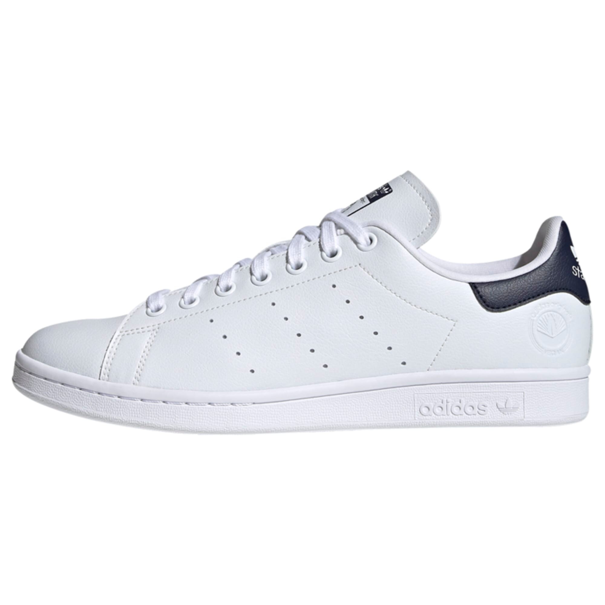 ADIDAS ORIGINALS Sportbačiai be auliuko 'Stan Smith'  balta / tamsiai mėlyna