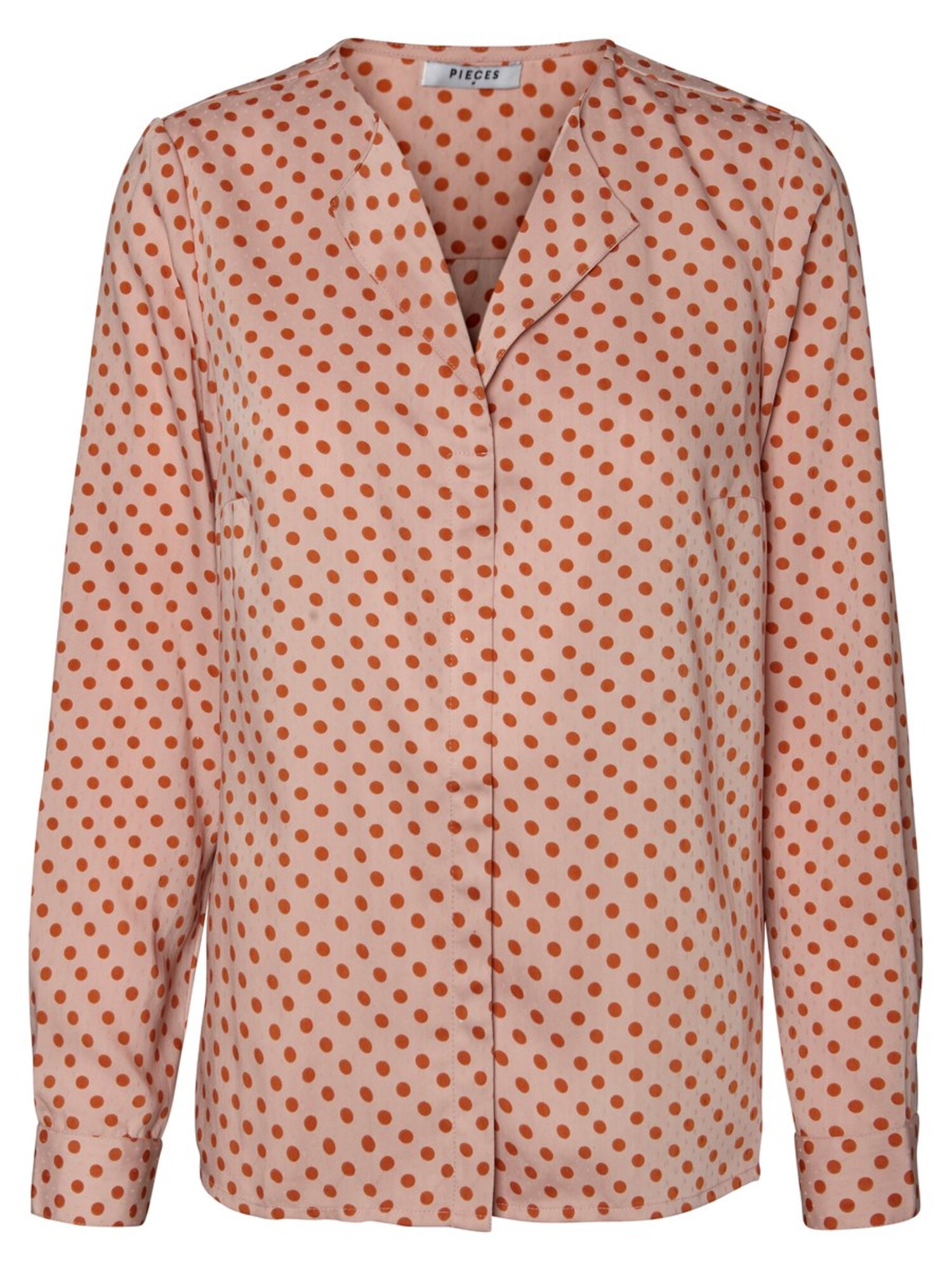Pieces Dames Blouse Koraal Rosa pieces kopen in de aanbieding