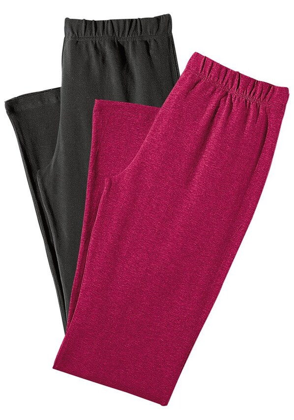 VIVANCE, Leggings, lila & fekete, 1 kép a 3 közül