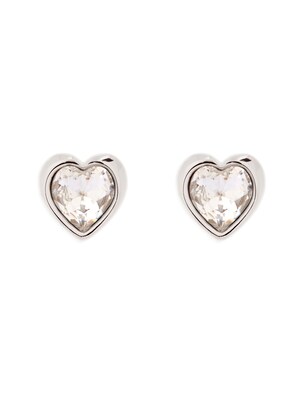 Ted Baker Pendientes 'HAN: CRYSTAL HEART EARRING'  plata