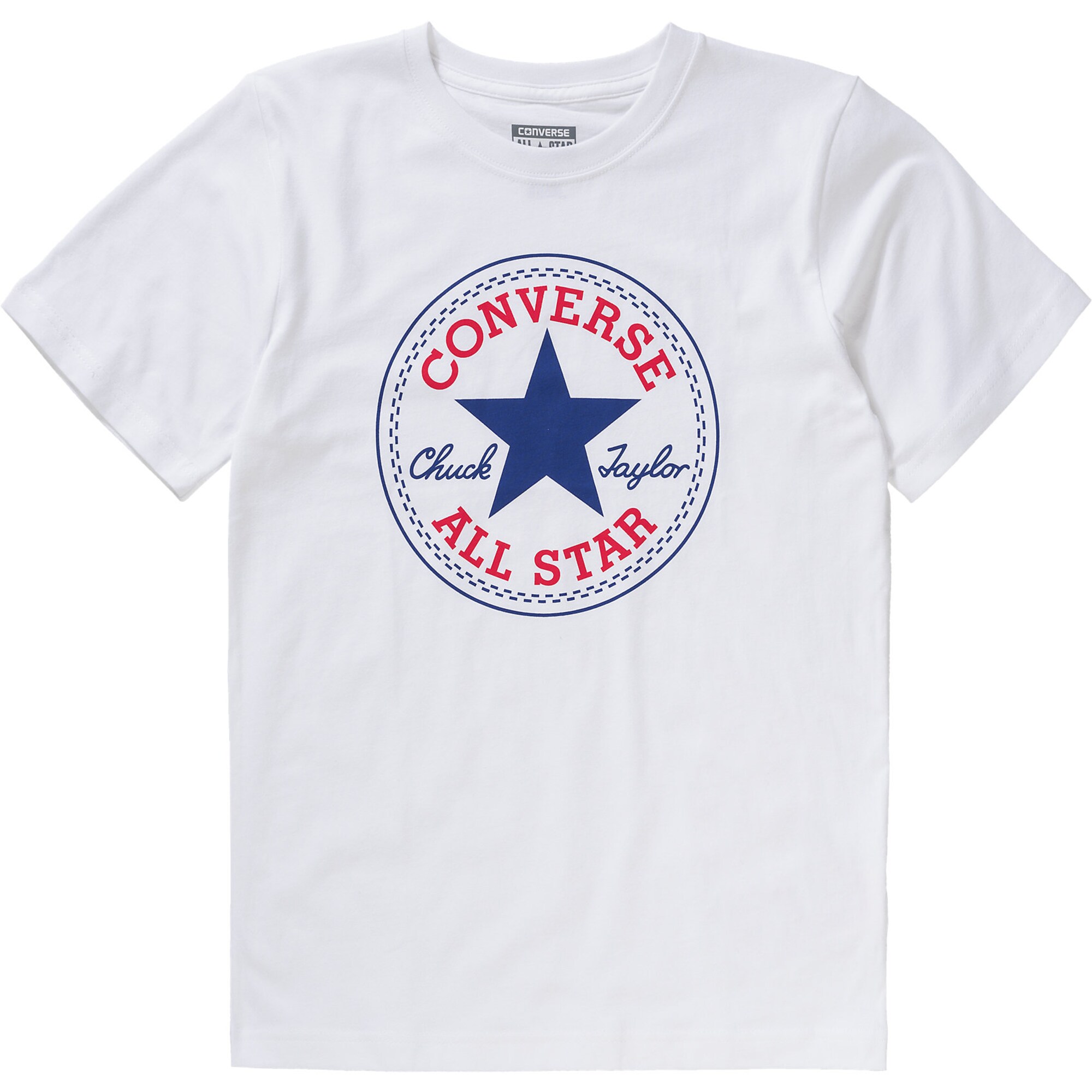 CONVERSE Tričko  modrá / červená / biela