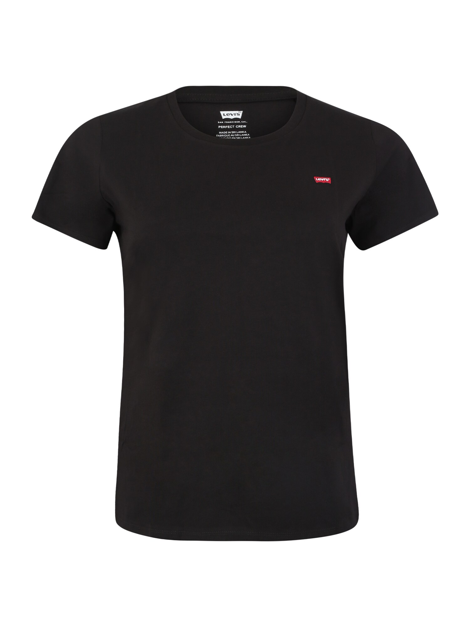 Levi's® Plus Marškinėliai 'PL Perfect Crew'  juoda