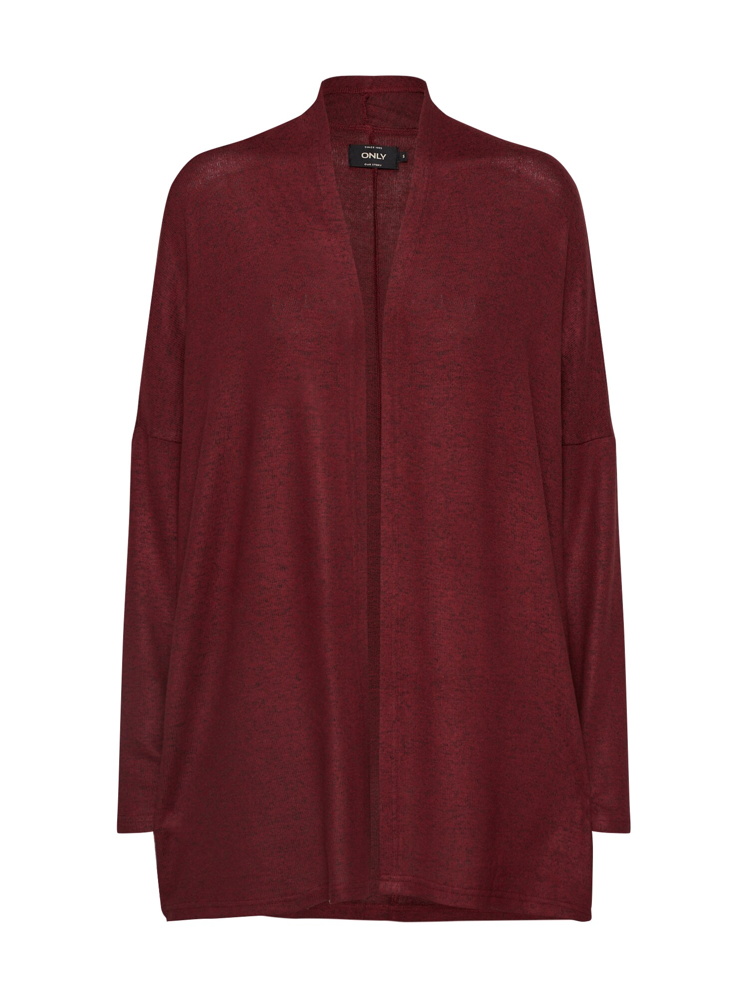 Only Dames Oversized Vest Wijnrood only kopen in de aanbieding