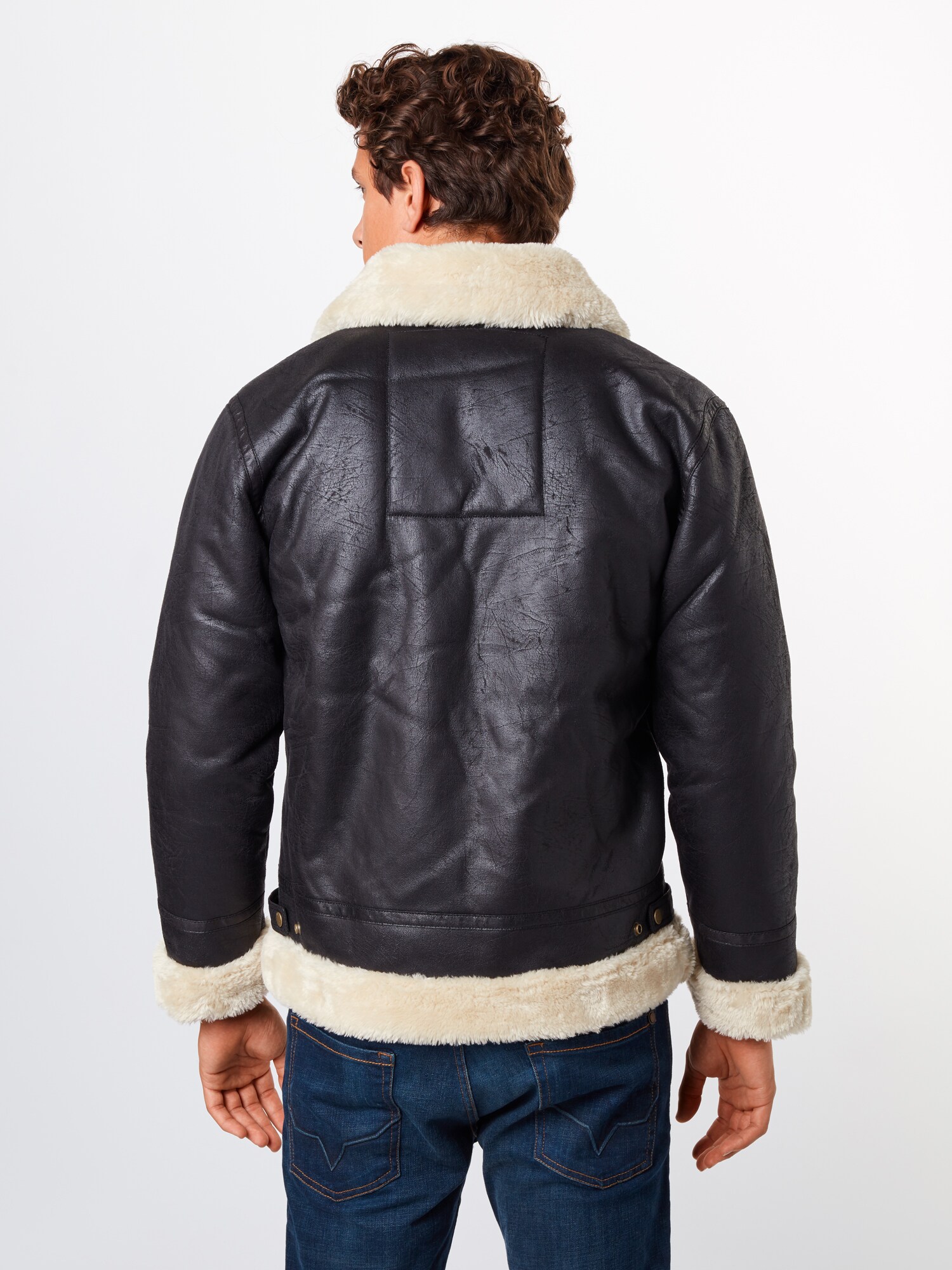 ALPHA INDUSTRIES Chaqueta de entretiempo  negro – imagen 11