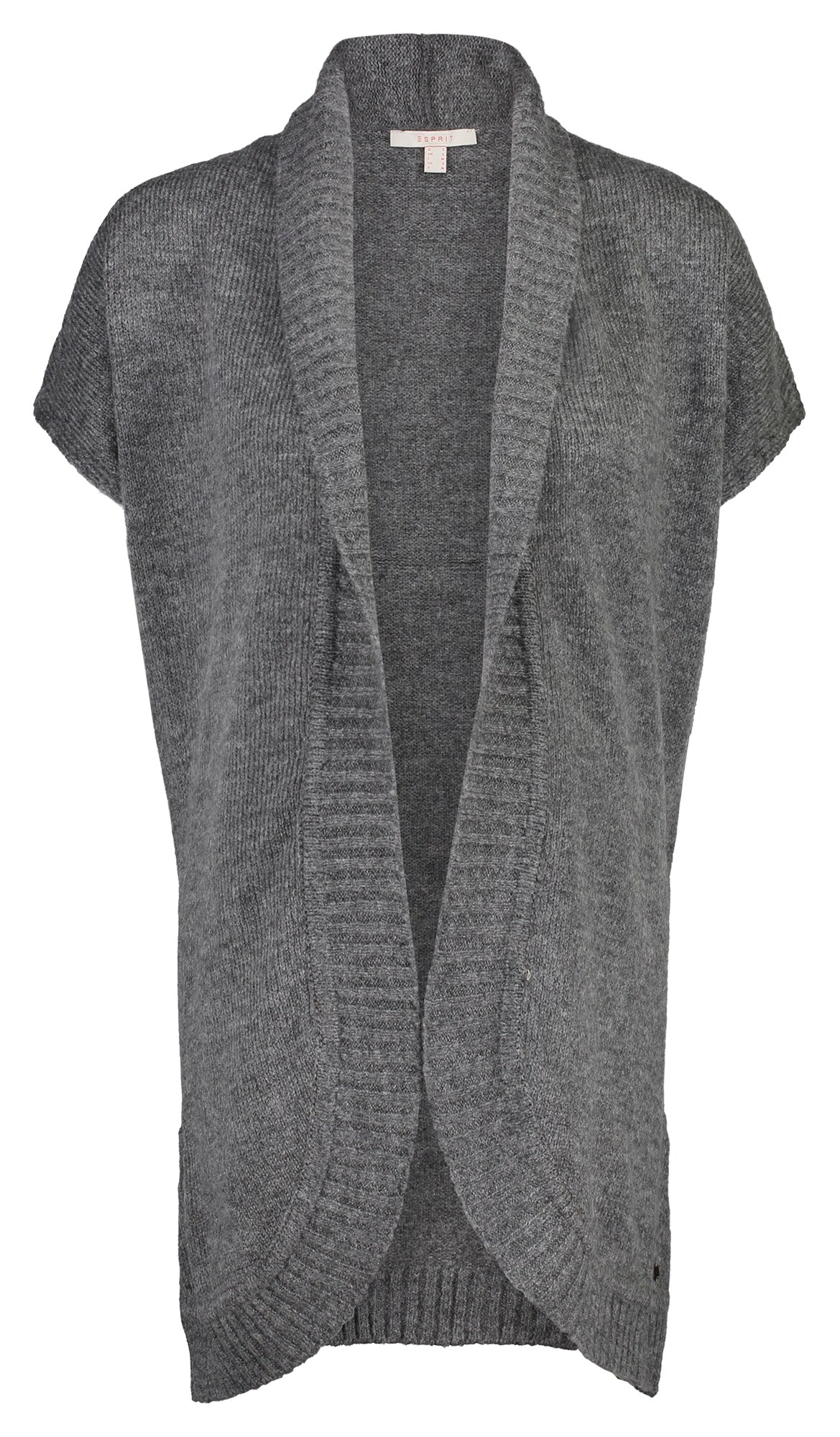 Esprit Maternity Dames Gebreid Vest Donkergrijs esprit maternity kopen in de aanbieding