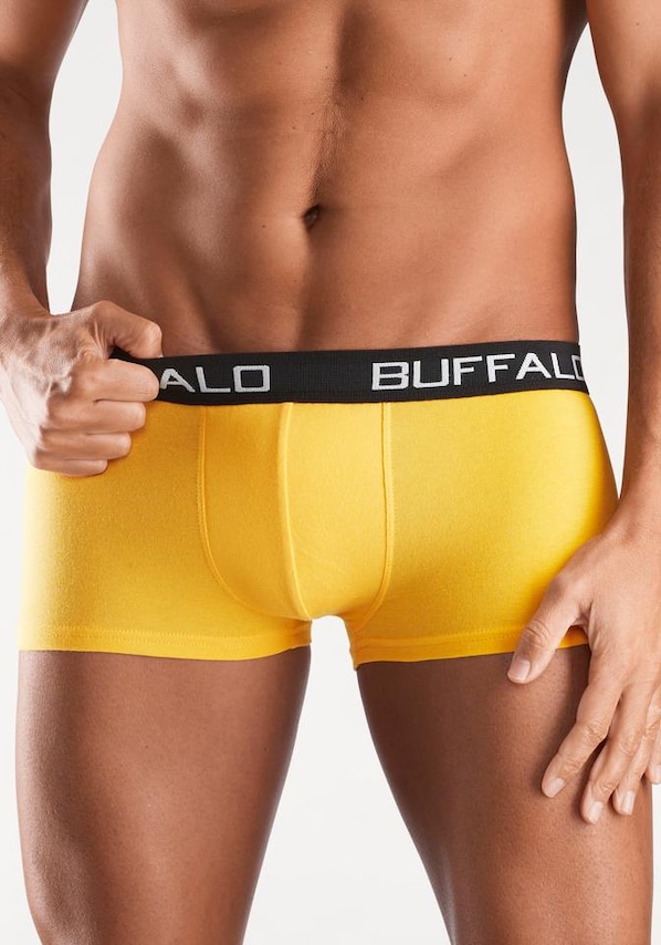 BUFFALO, Boxeralsók, sárga, lila & piros, 7 kép a 12 közül