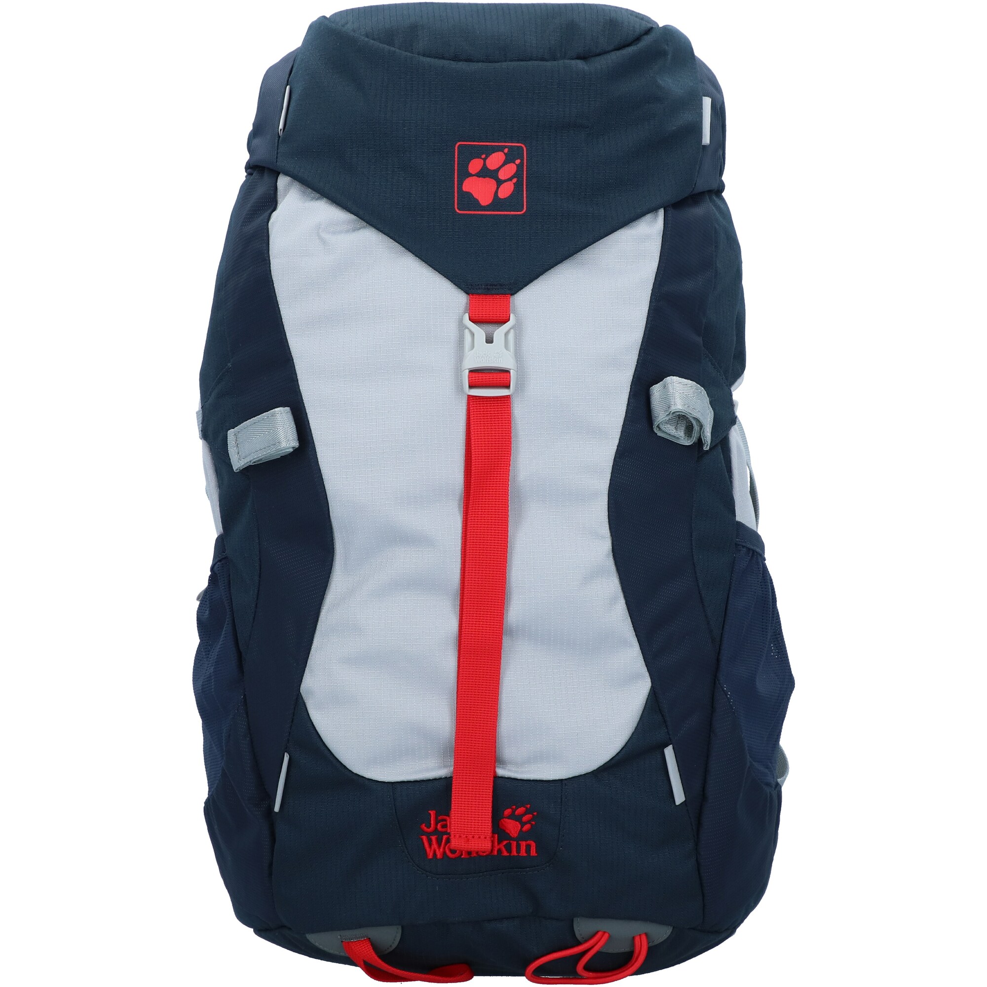 Jack Wolfskin Meisjes Sportrugzak Alpine Trail Nachtblauw Opaal Vuurrood jack wolfskin kopen in de aanbieding