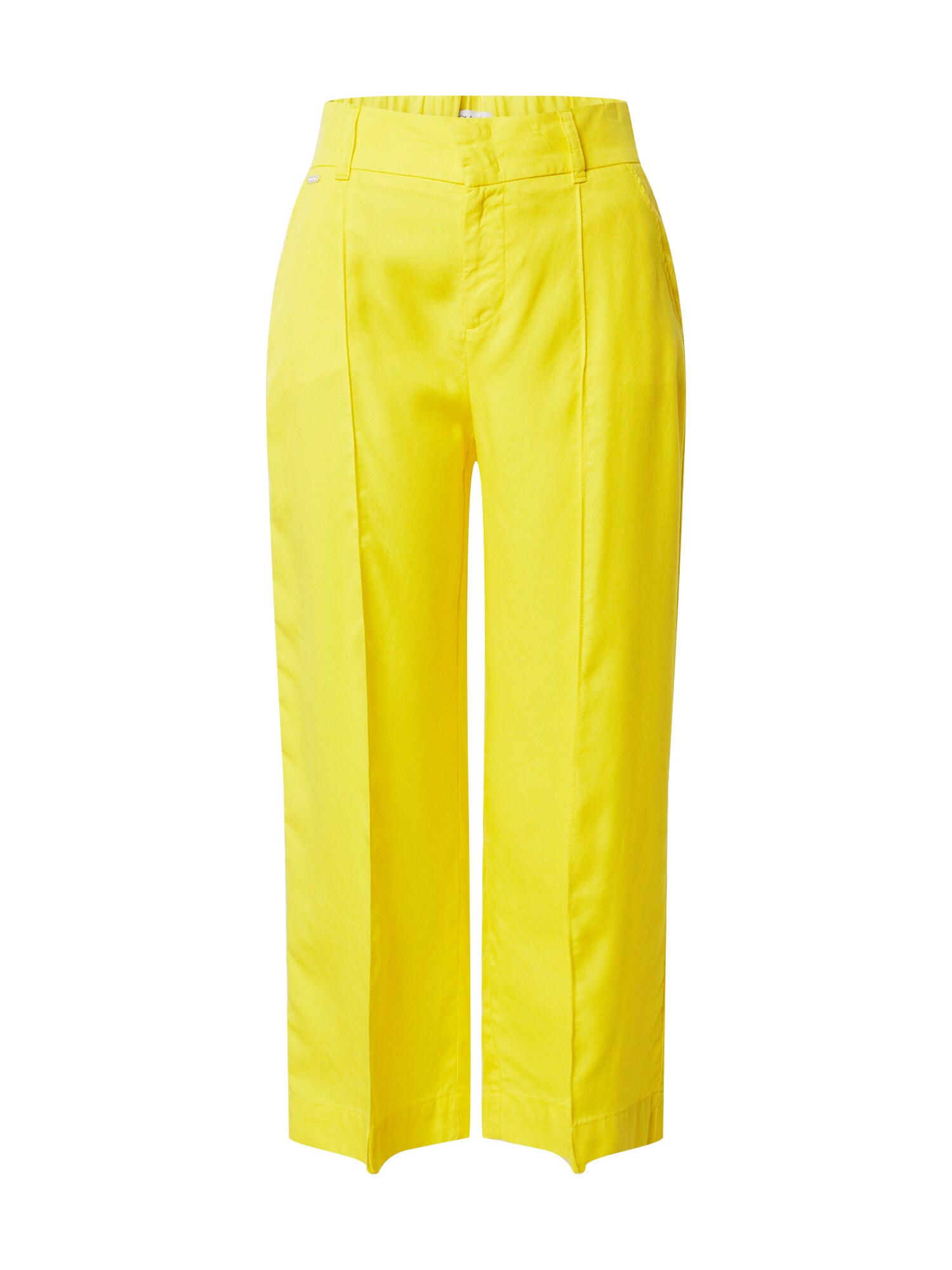STREET ONE Kelnės 'LTD QR Emee Wide Leg'  geltona