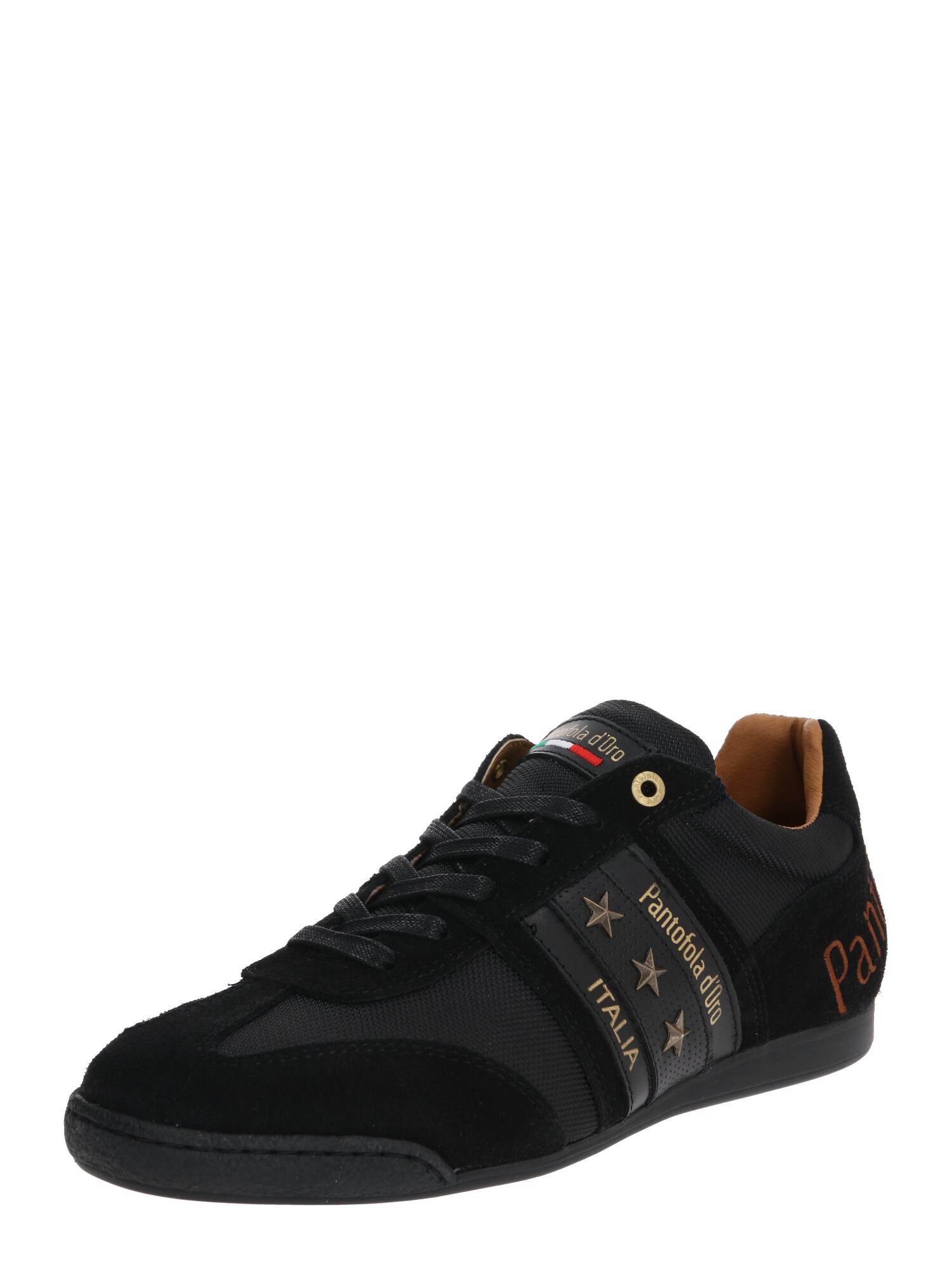 PANTOFOLA D''''ORO Sneaker ''''IMOLA CANVAS UOMO'''' schwarz