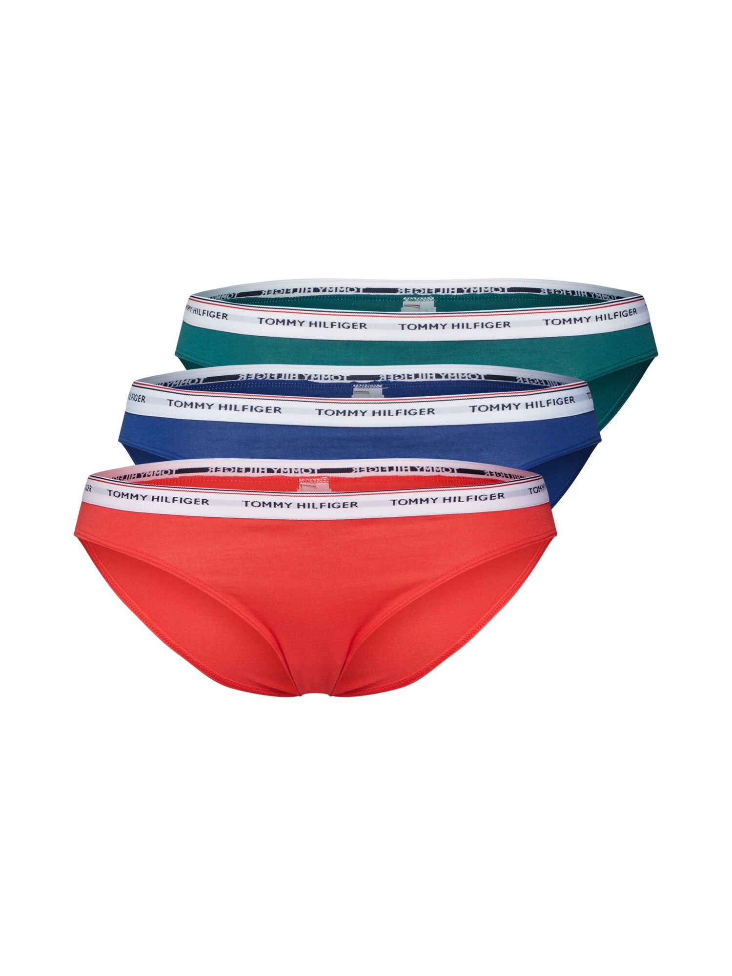 Tommy Hilfiger Underwear Dames Slip Blauw Groen Rood tommy hilfiger underwear kopen in de aanbieding