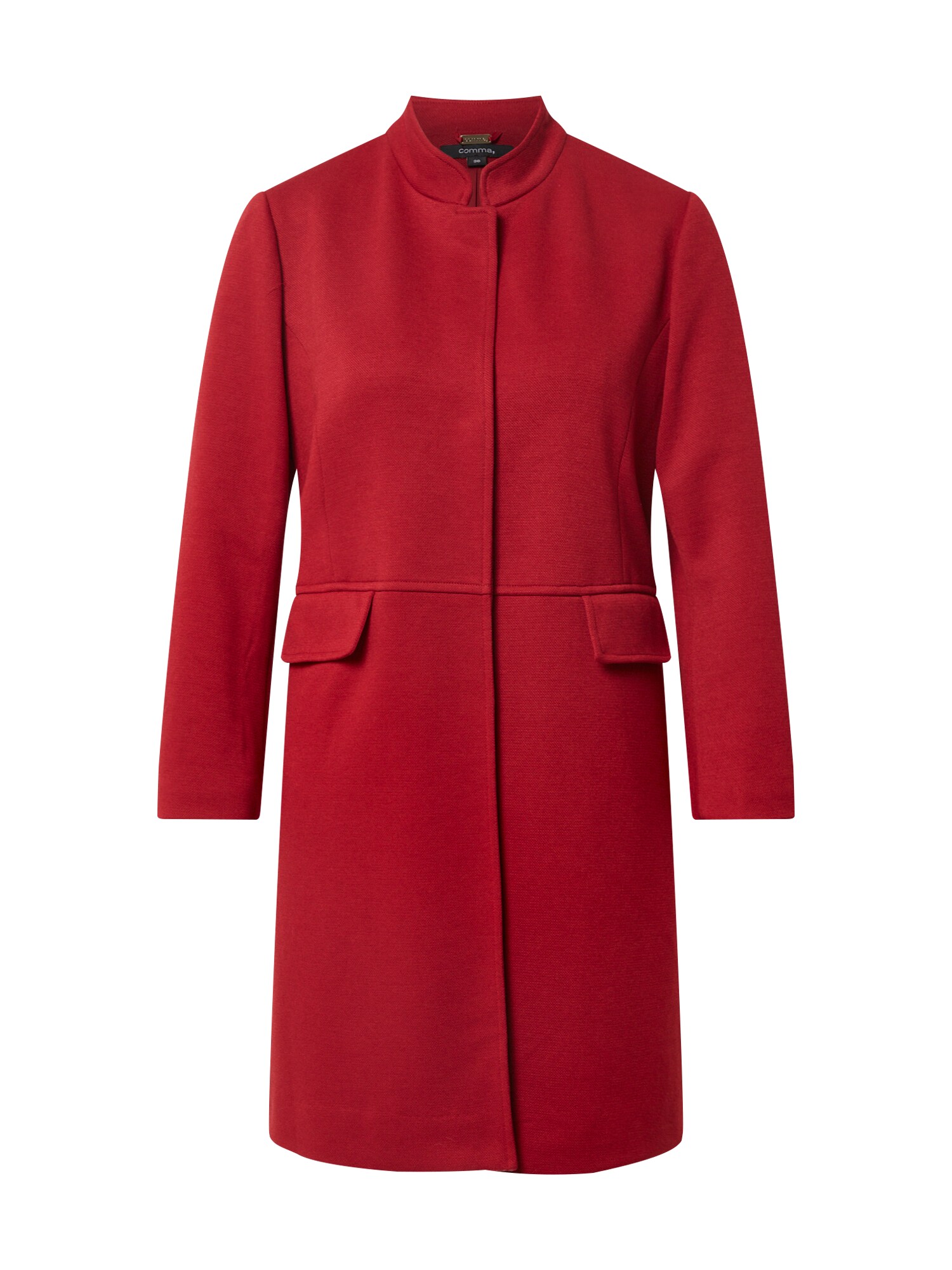 COMMA Rudeninis-žieminis paltas  tamsiai raudona