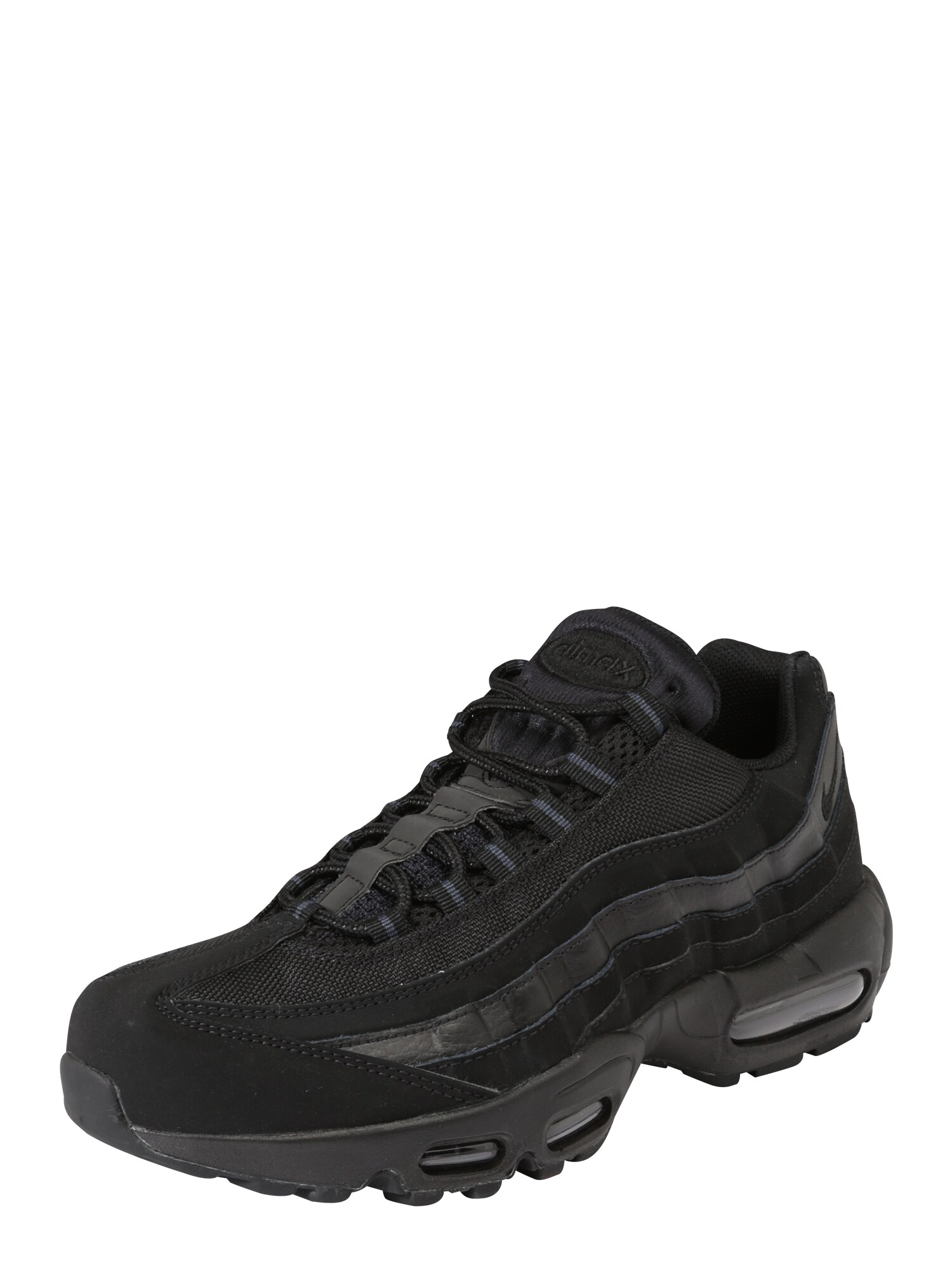 Nike Sportswear Heren Sneakers Laag Air Max 95 Antraciet Zwart nike kopen in de aanbieding