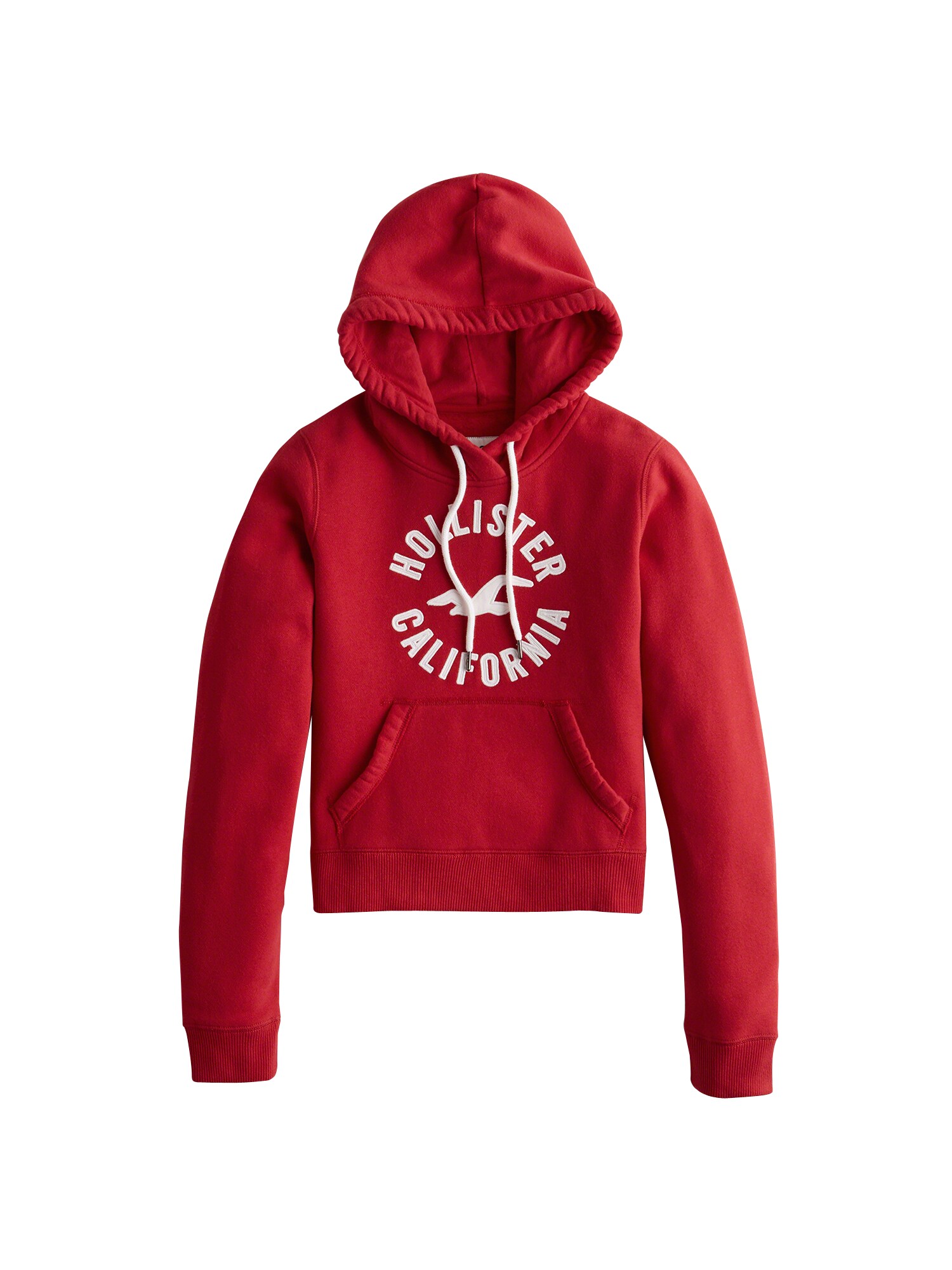 Hollister Dames Sweatshirt Rood Wit hollister kopen in de aanbieding